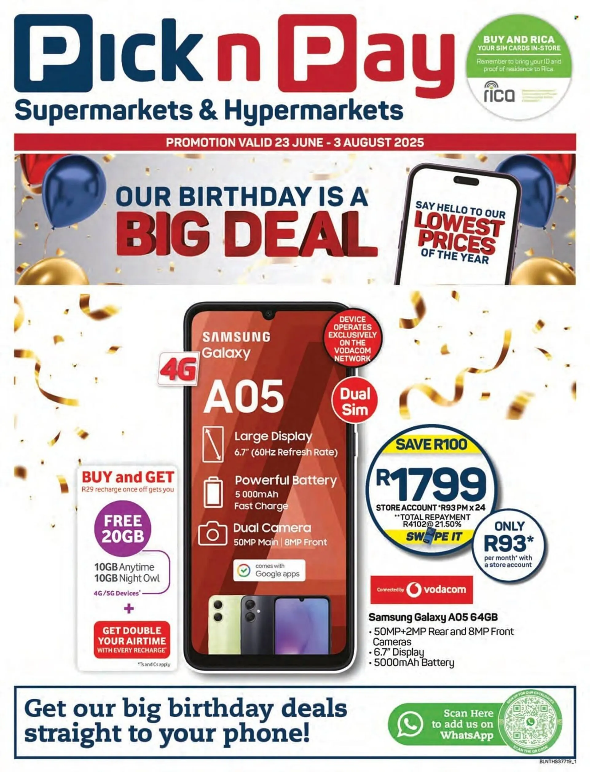 Pick n Pay catalogue - 1