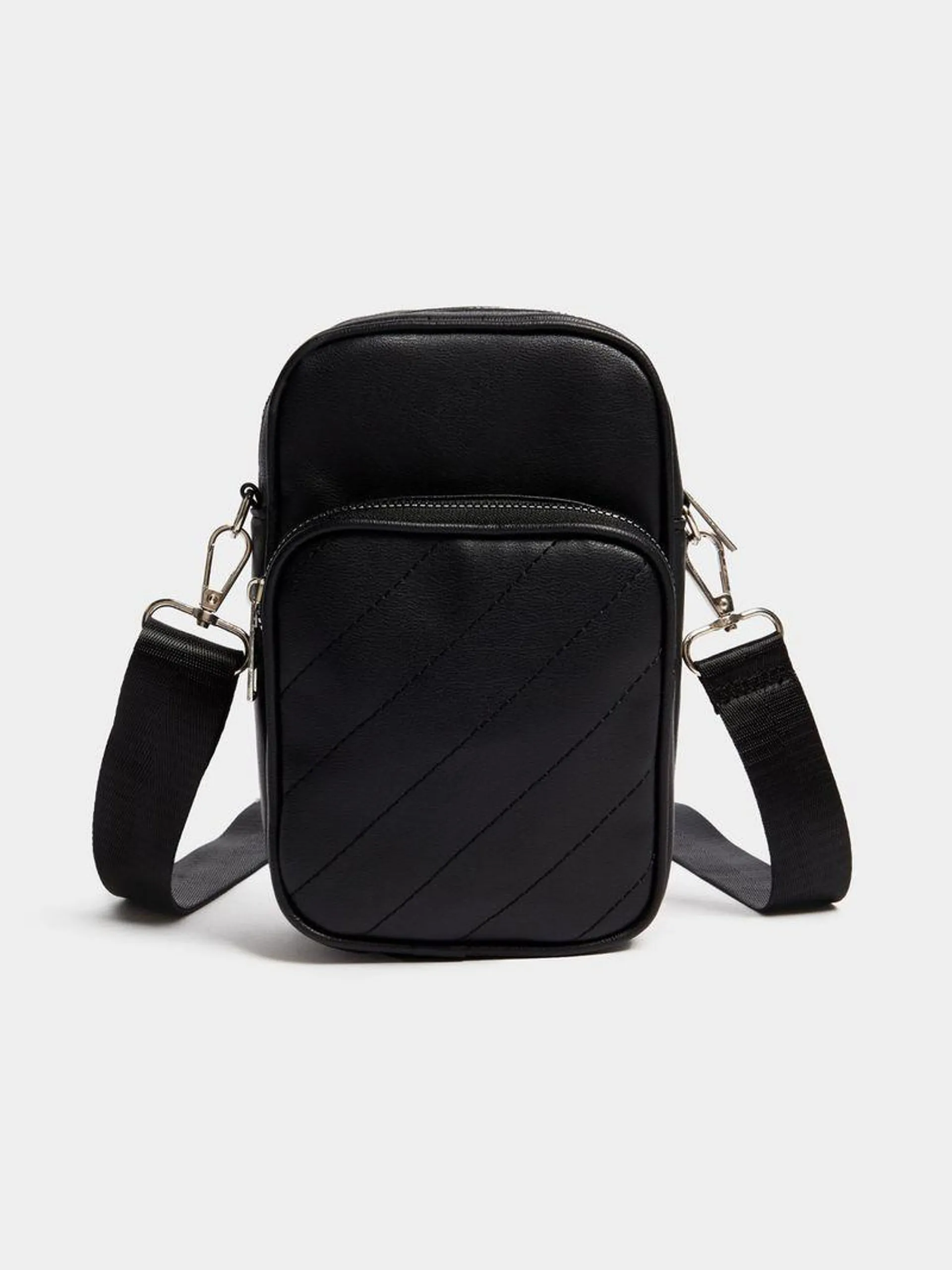 Women's Black Crossbody Bag