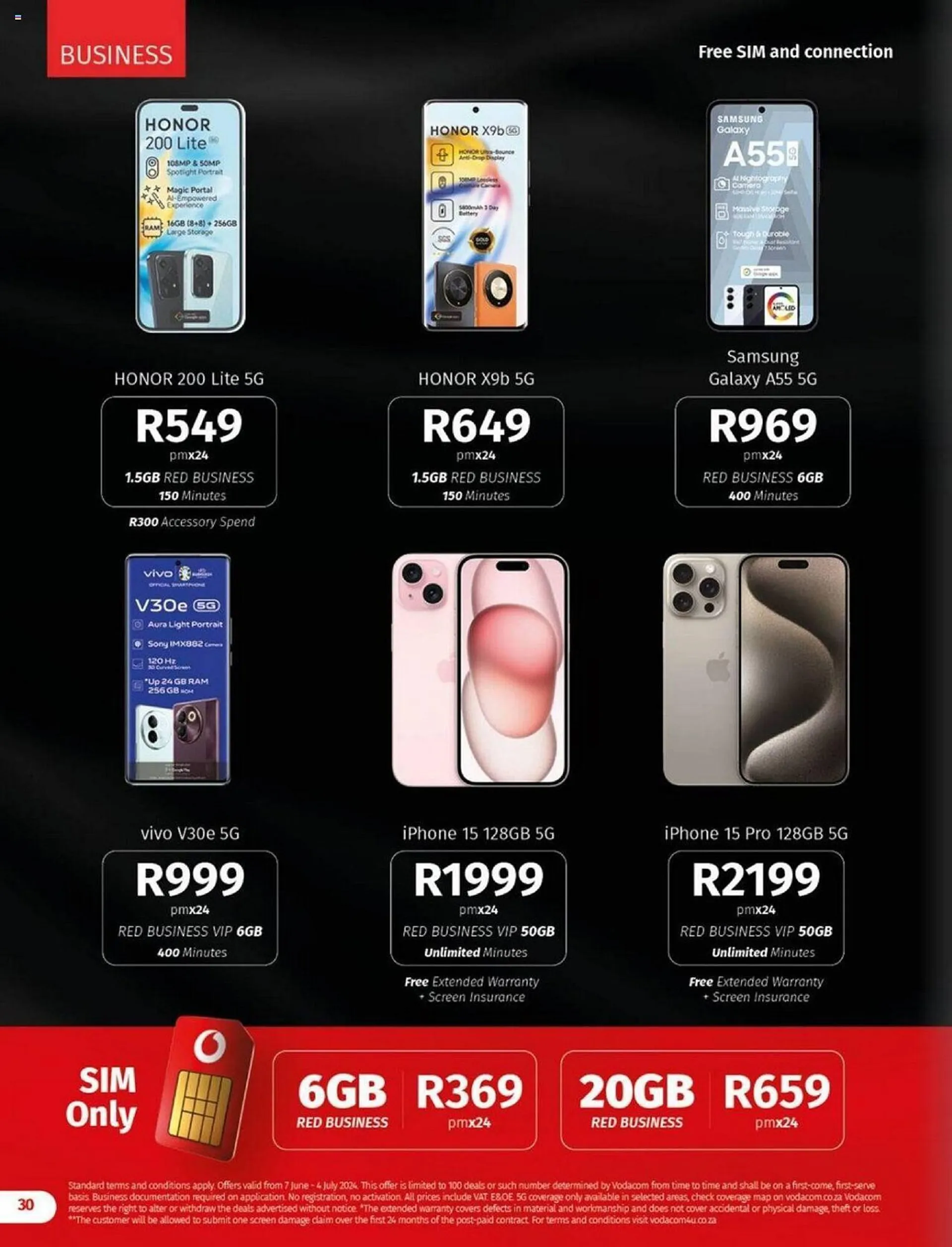 Vodacom catalogue from 5 July to 6 August 2024 - Catalogue Page 30