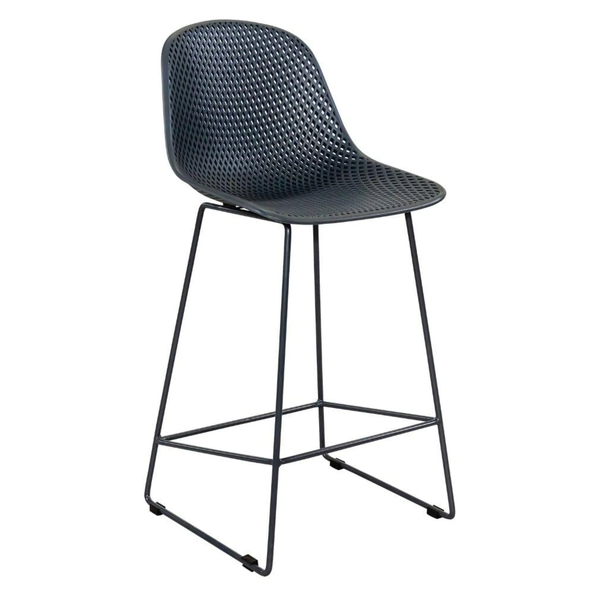 Gardenia Bar Chair Charcoal