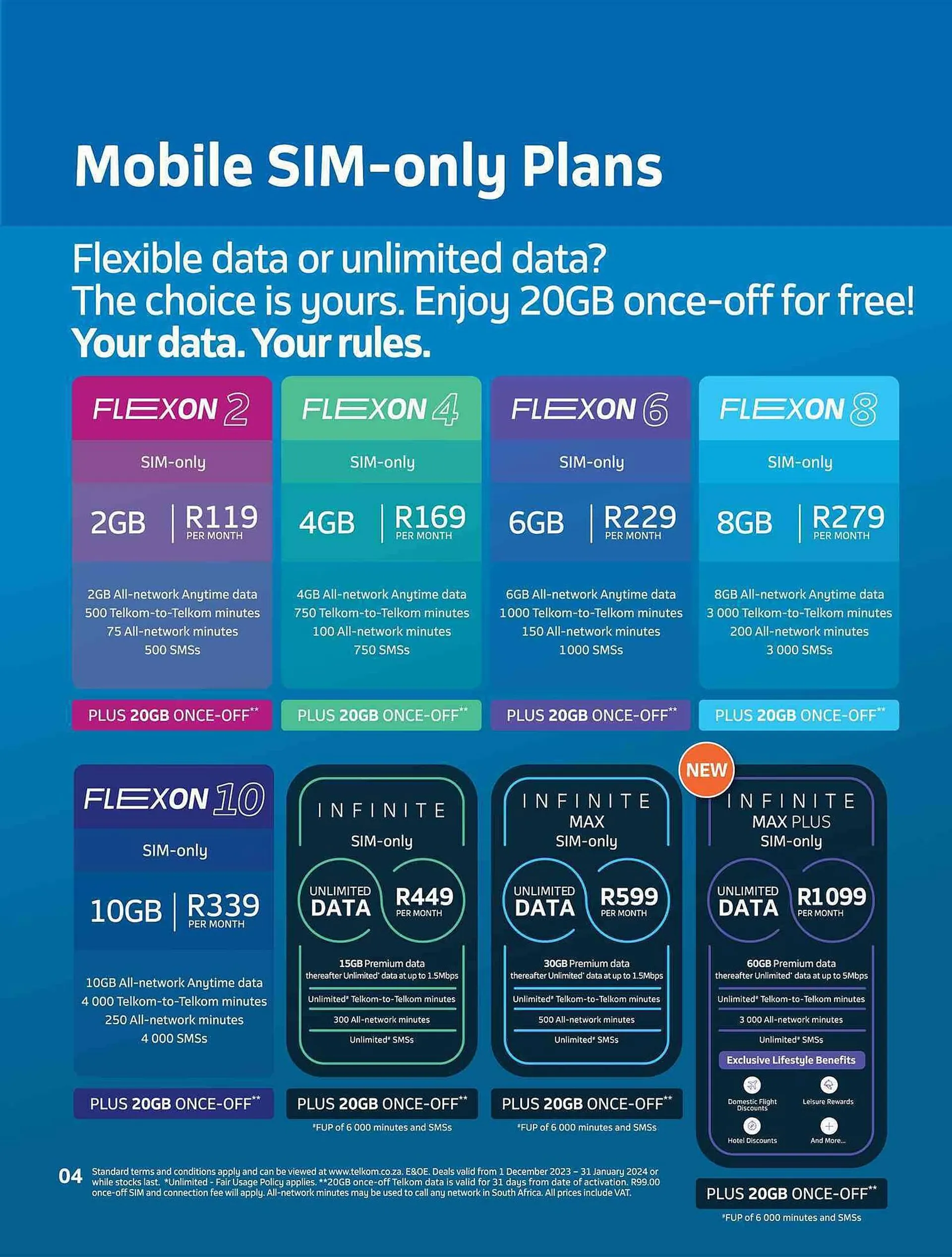 Telkom catalogue from 1 December to 31 January 2024 - Catalogue Page 4