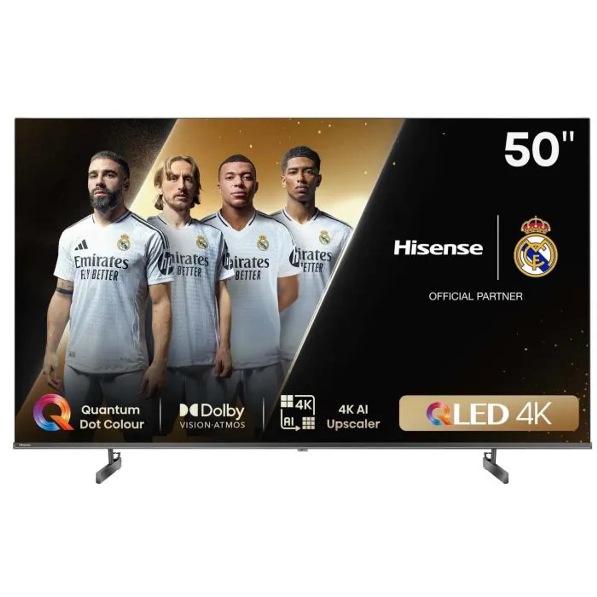 Hisense 50-inch 120 High Refresh Rate QLED 4K TV-50Q6N