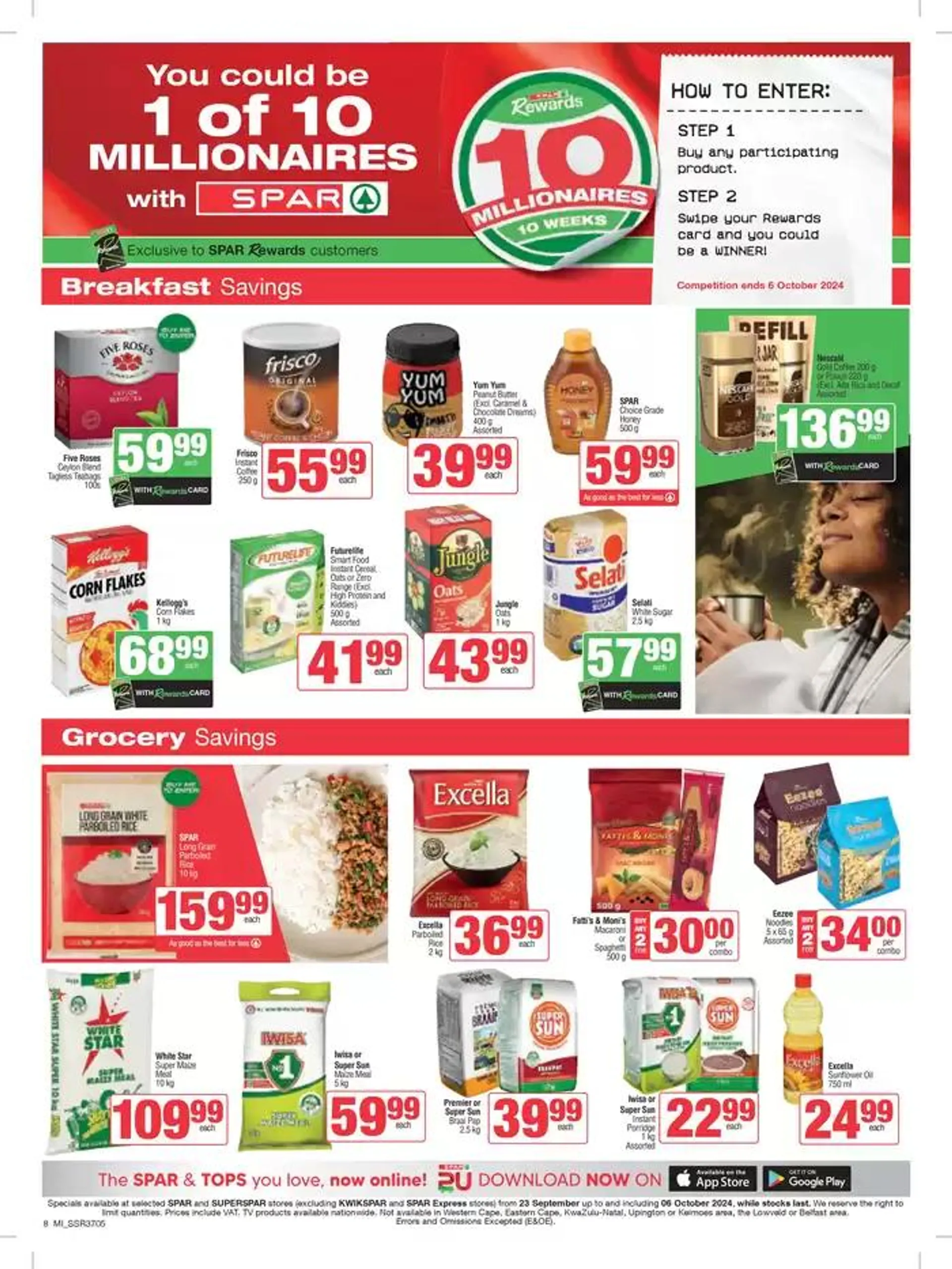 Specials Spar from 23 September to 6 October 2024 - Catalogue Page 8