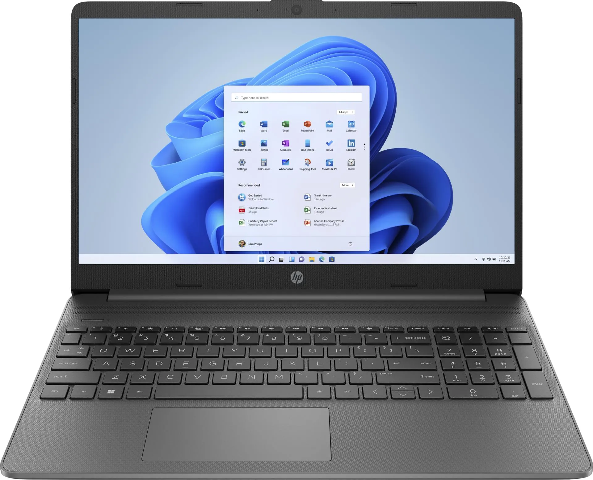 HP 15s Intel® Celeron® N4500 4GB RAM 256GB SSD Storage Laptop