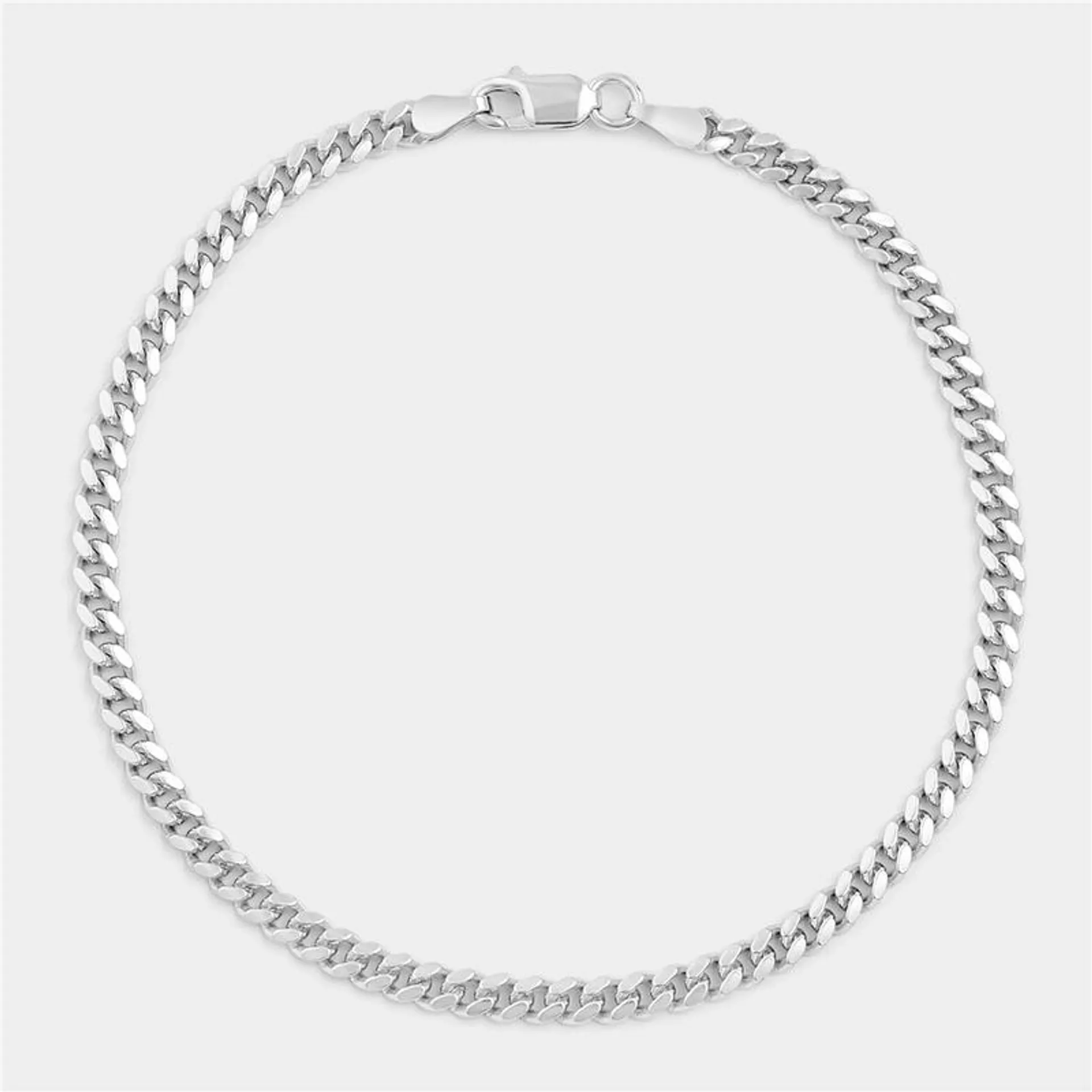 Sterling Silver Curb Bracelet