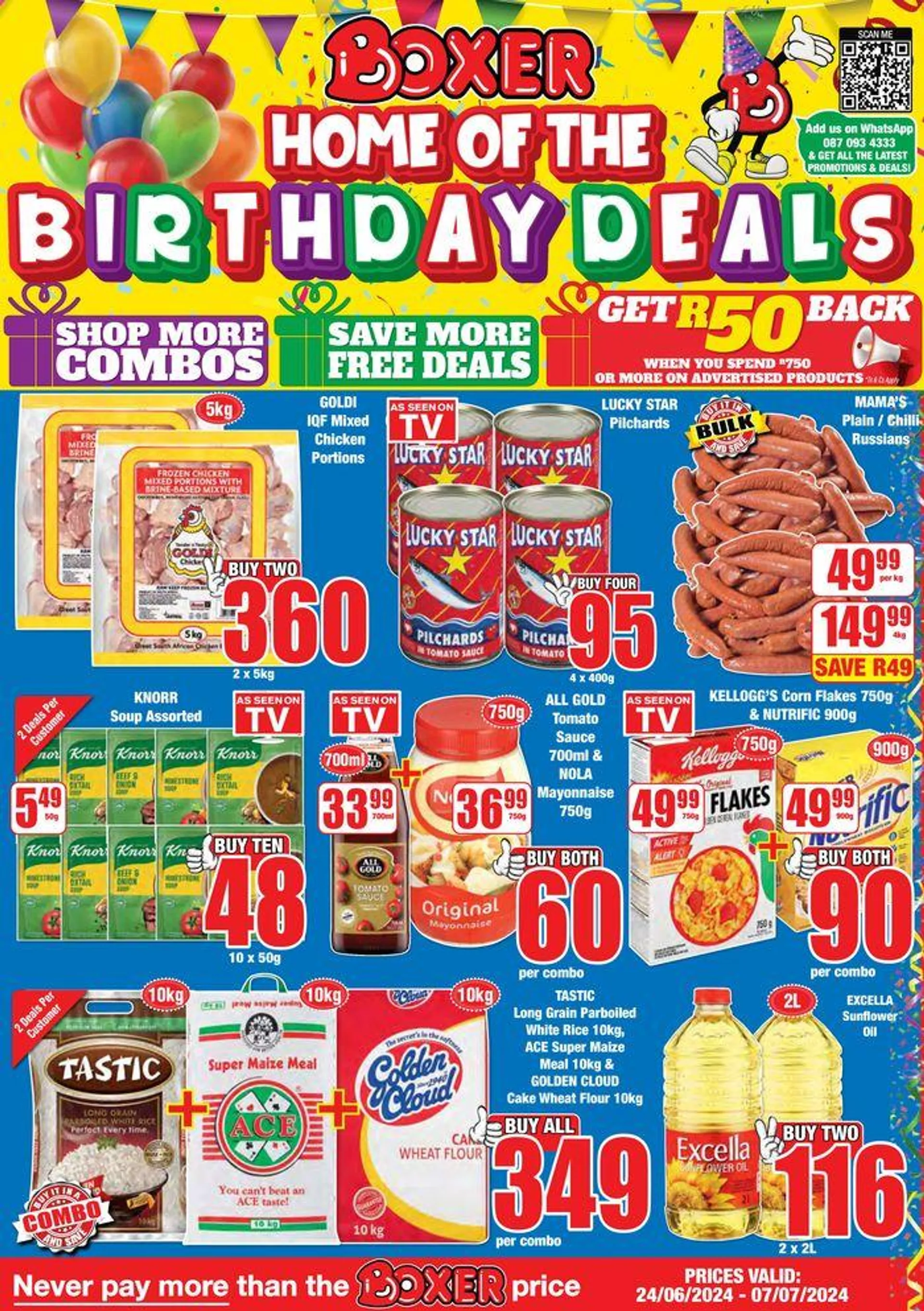 HOME OF THE BIRTHDAY DEAL - 1
