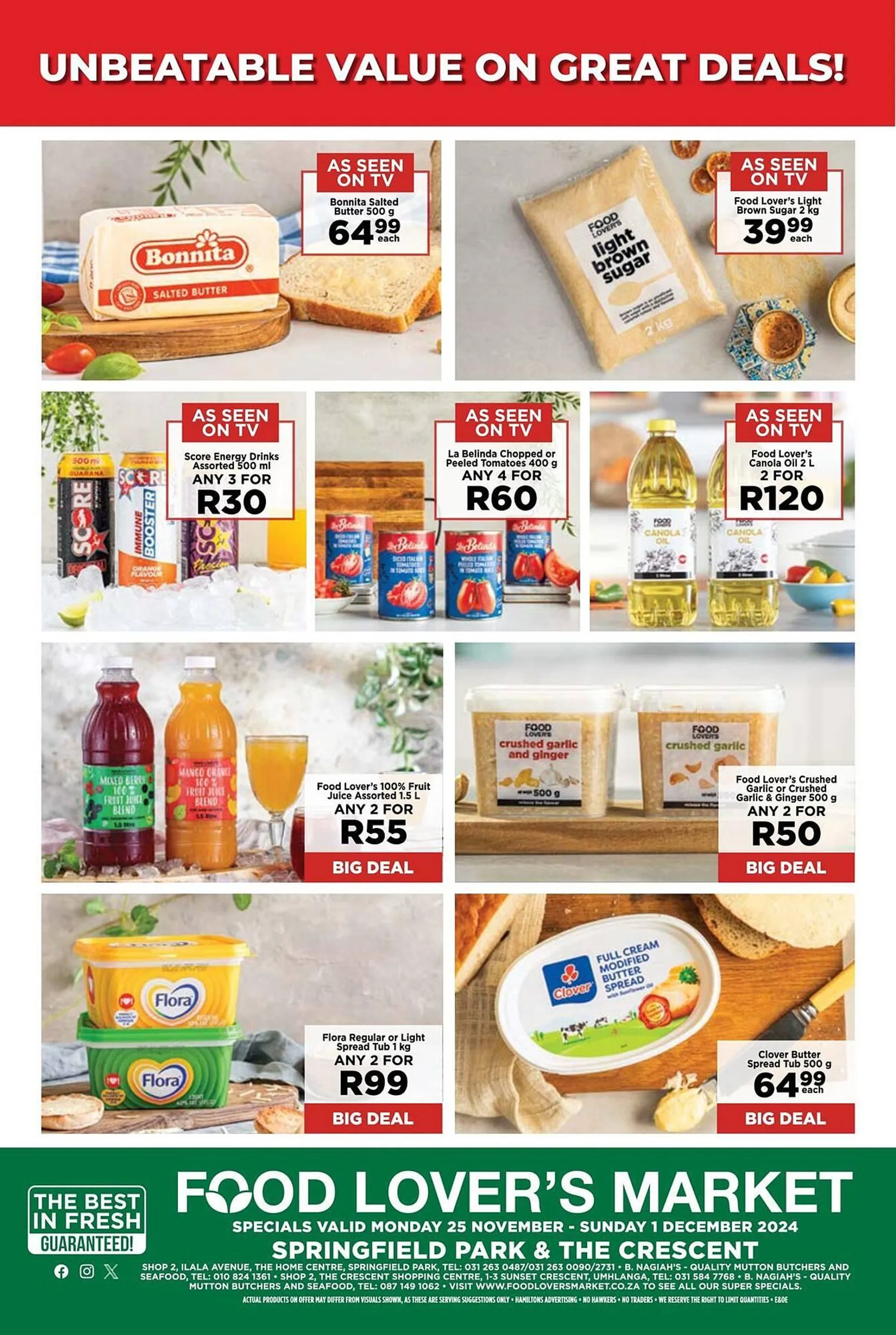 Food Lover's Market catalogue from 25 November to 1 December 2024 - Catalogue Page 7