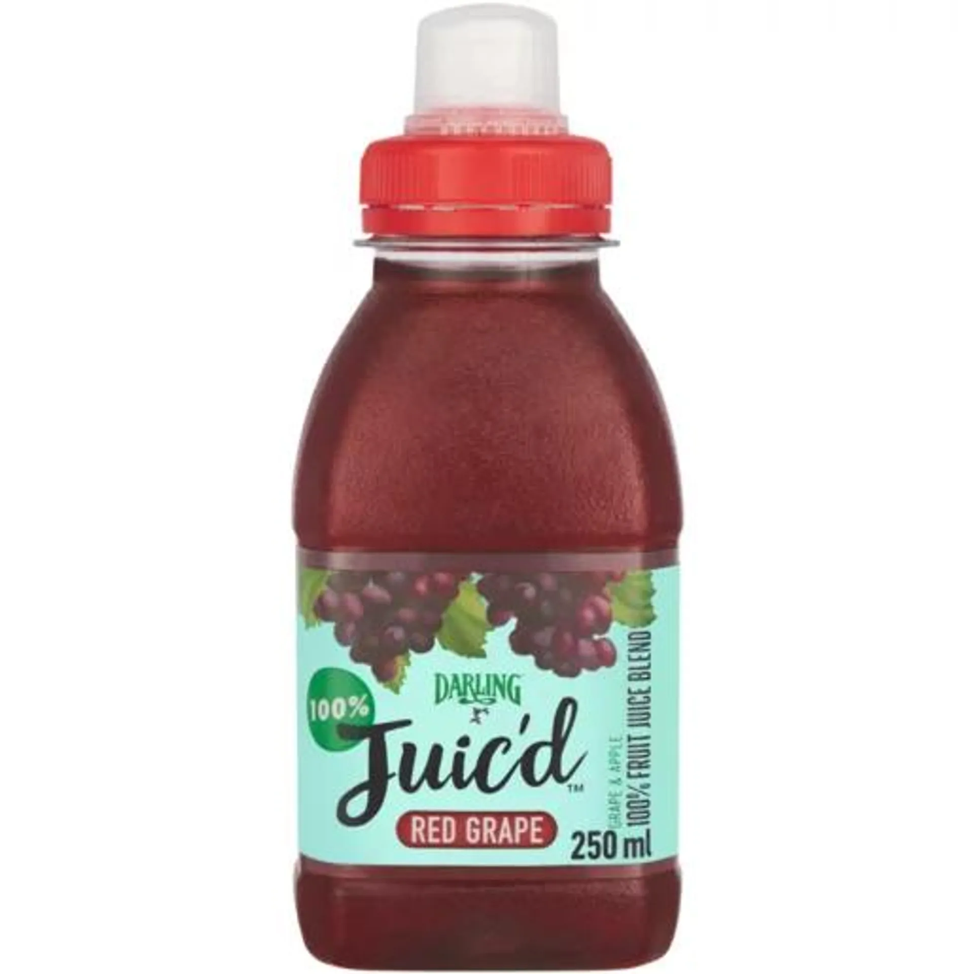 Darling Juic'd Red Grape 100% Fruit Juice Blend 250ml