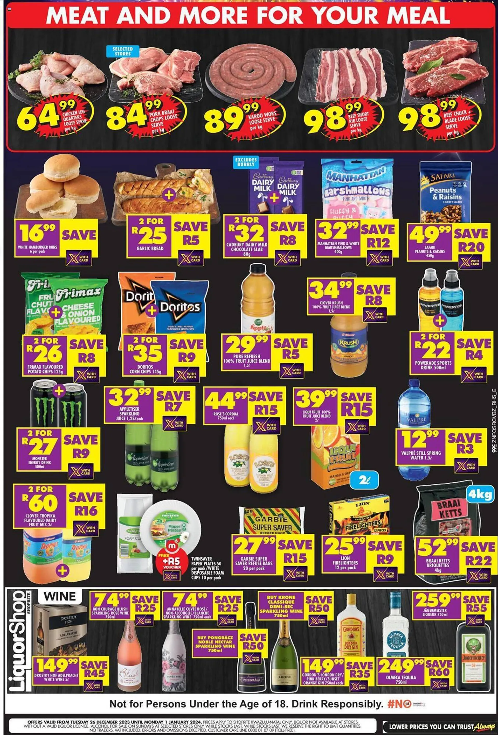 Shoprite catalogue from 26 December to 1 January 2024 - Catalogue Page 2