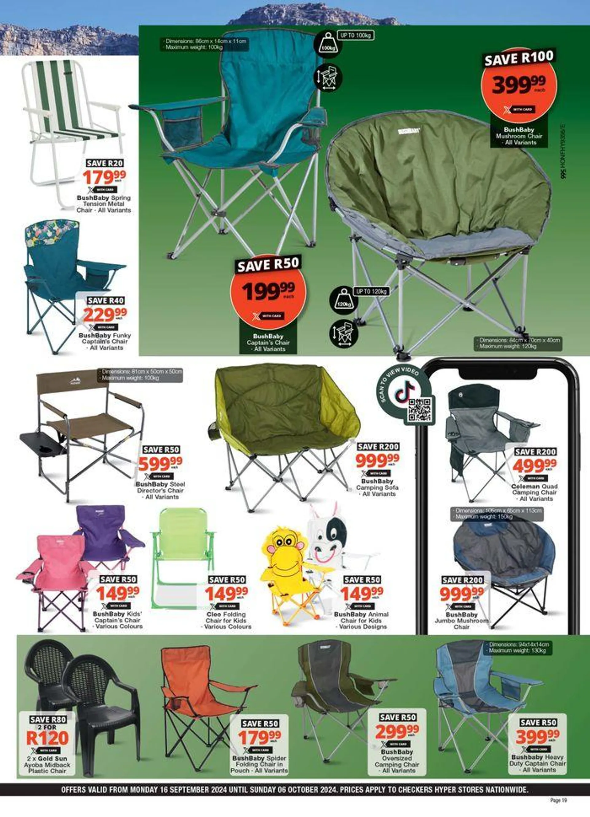 Checkers Hyper Spring DIY Promotion from 16 September to 6 October 2024 - Catalogue Page 19