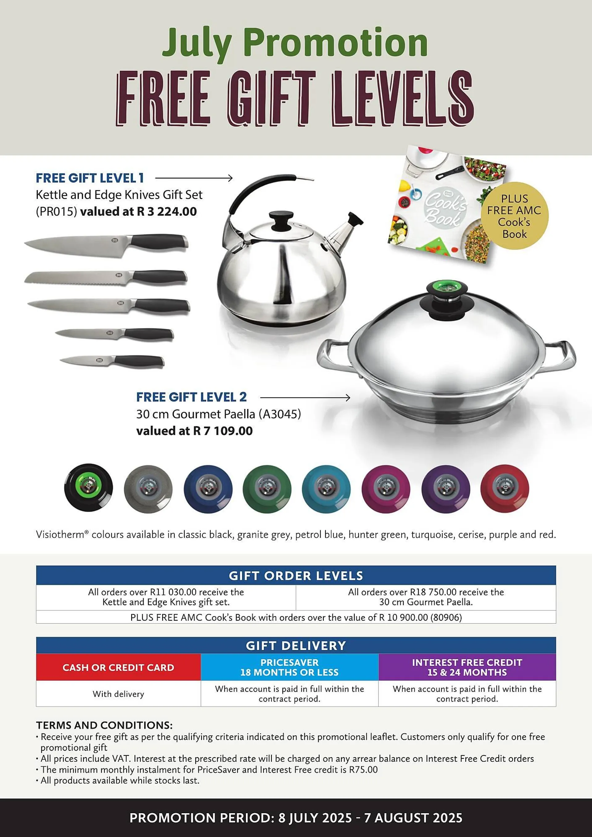 AMC Cookware catalogue from 8 July to 8 August 2025 - Catalogue Page 1