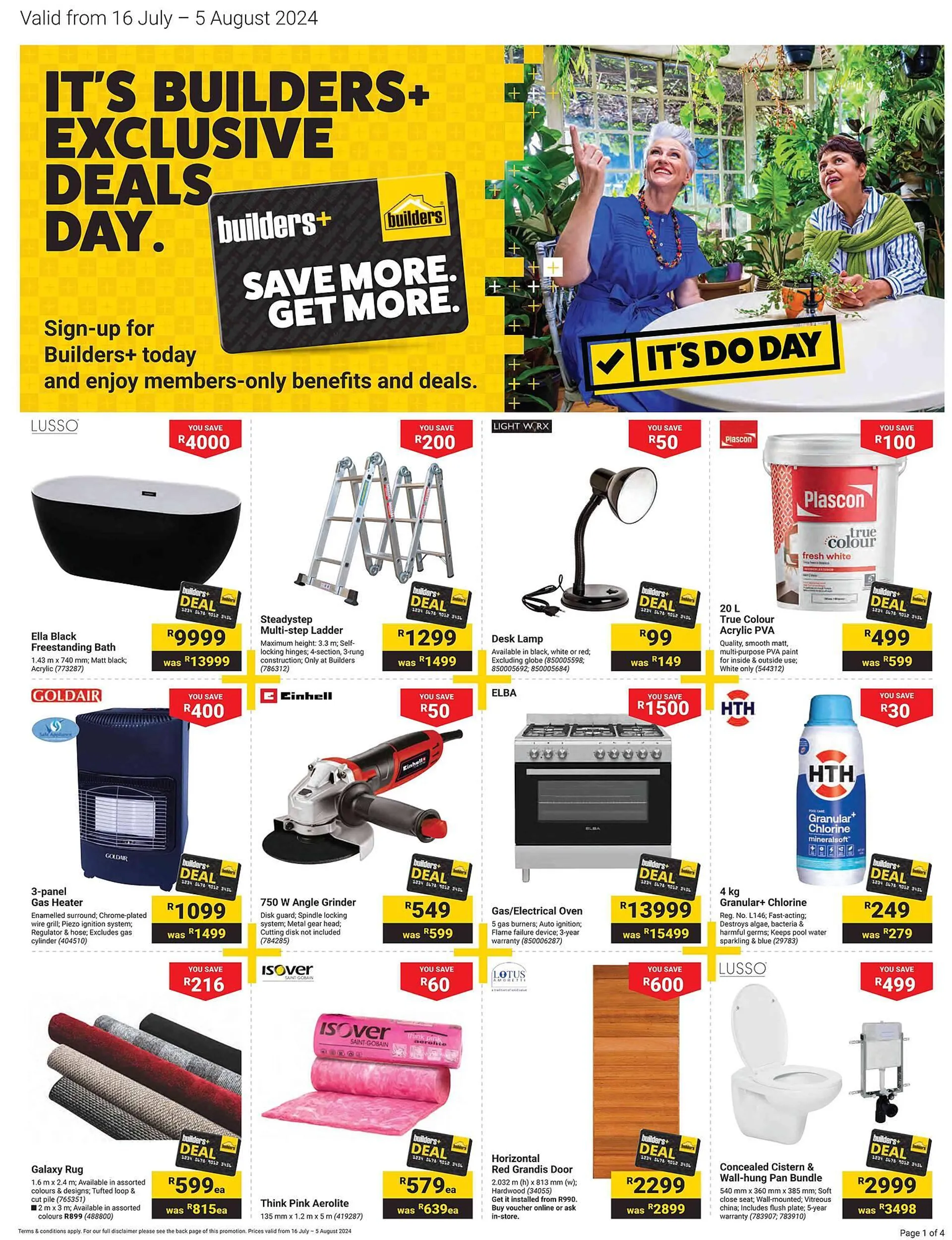 Builders Warehouse catalogue - 1