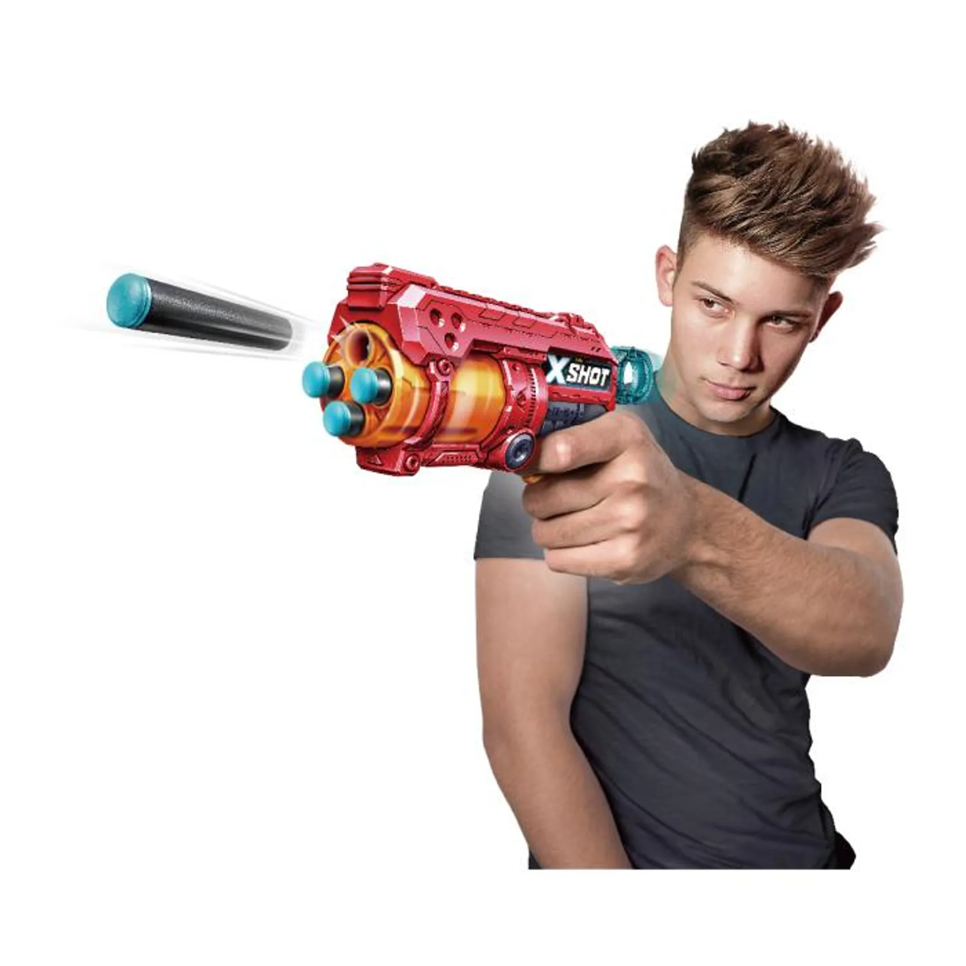 X-SHOT Excel Fury 4 Foam Dart Blaster