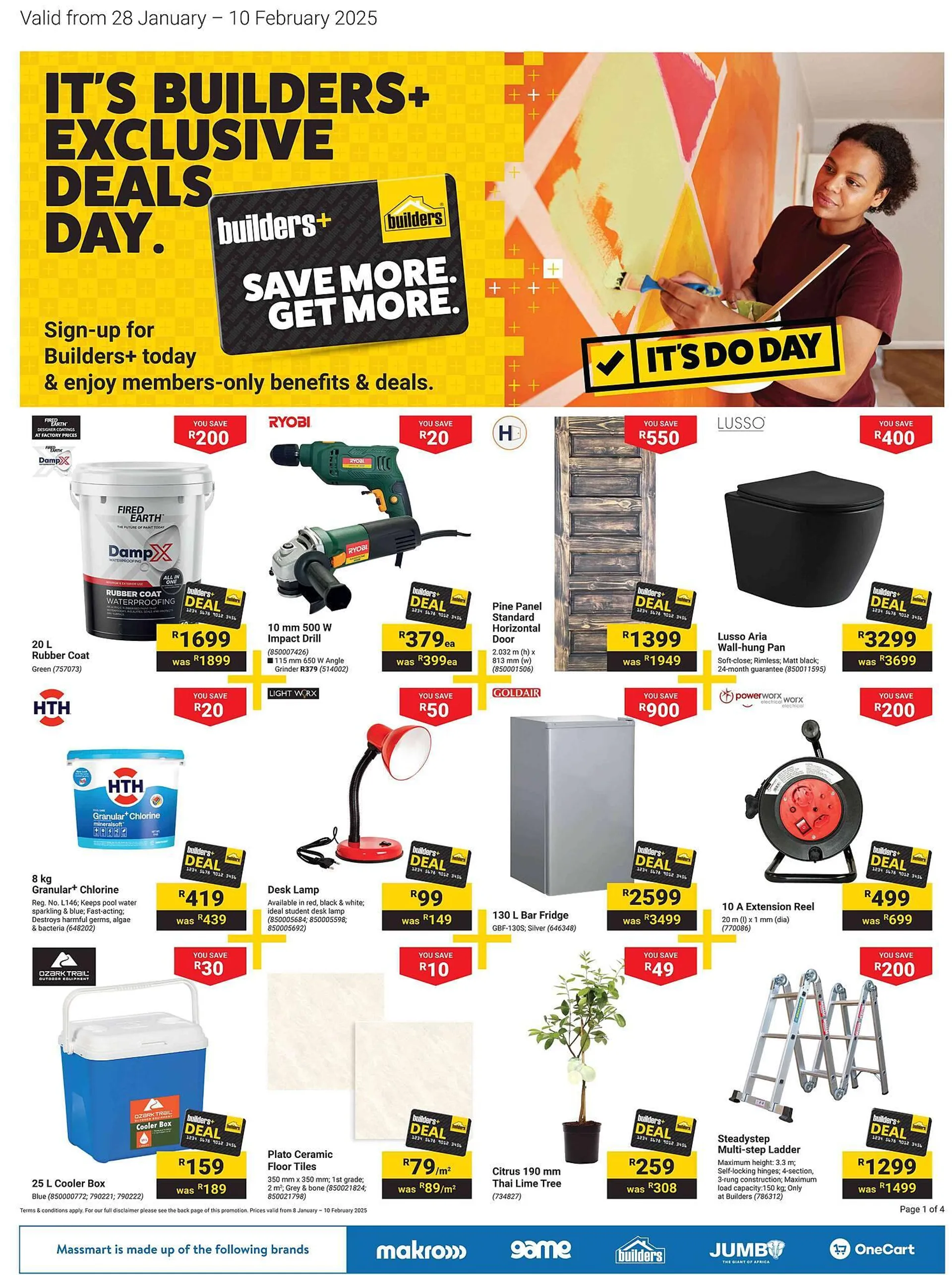 Builders Warehouse catalogue - 1