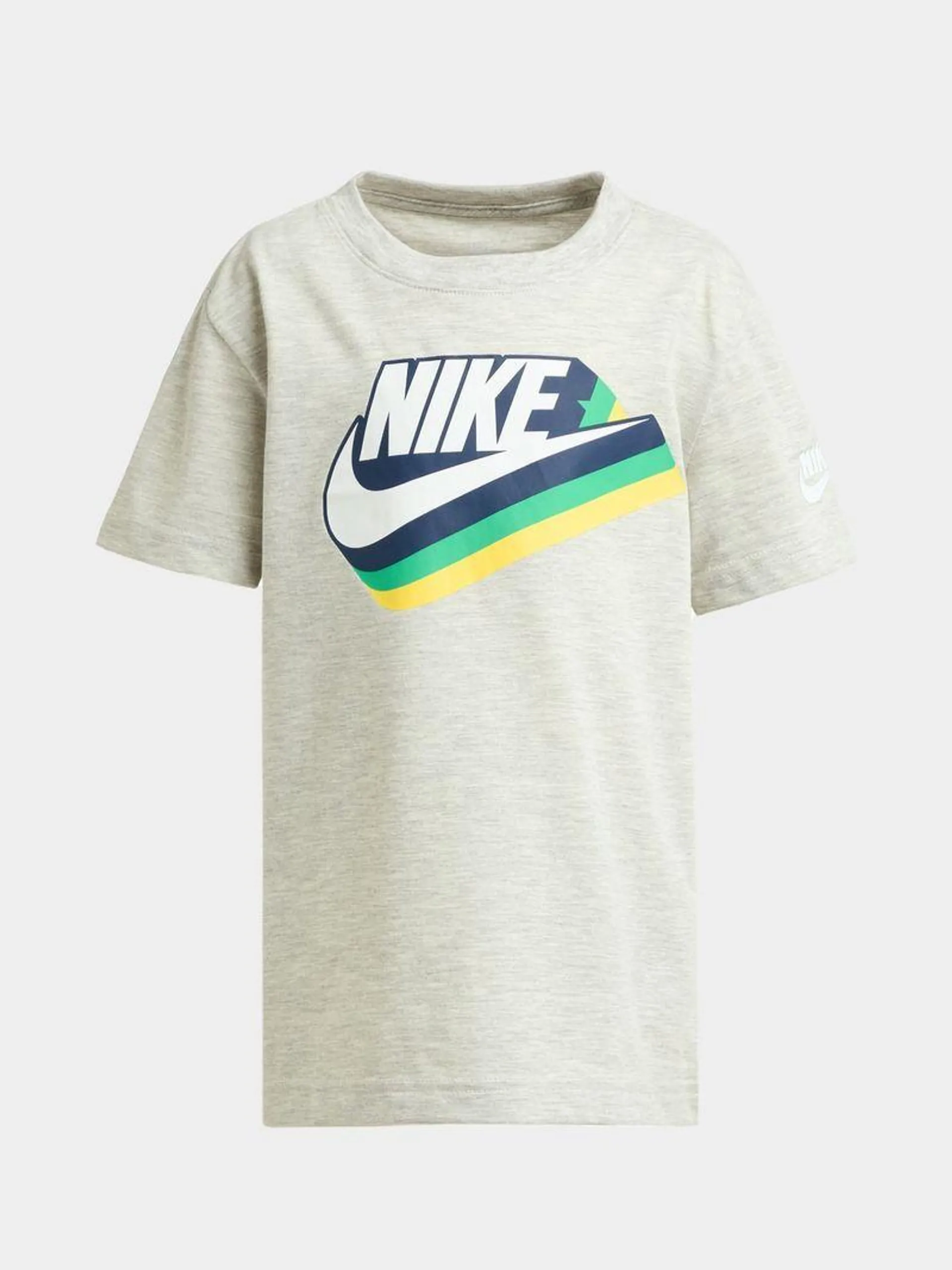 Nike Kids Gradient Futura Short Sleeve Grey T-Shirt