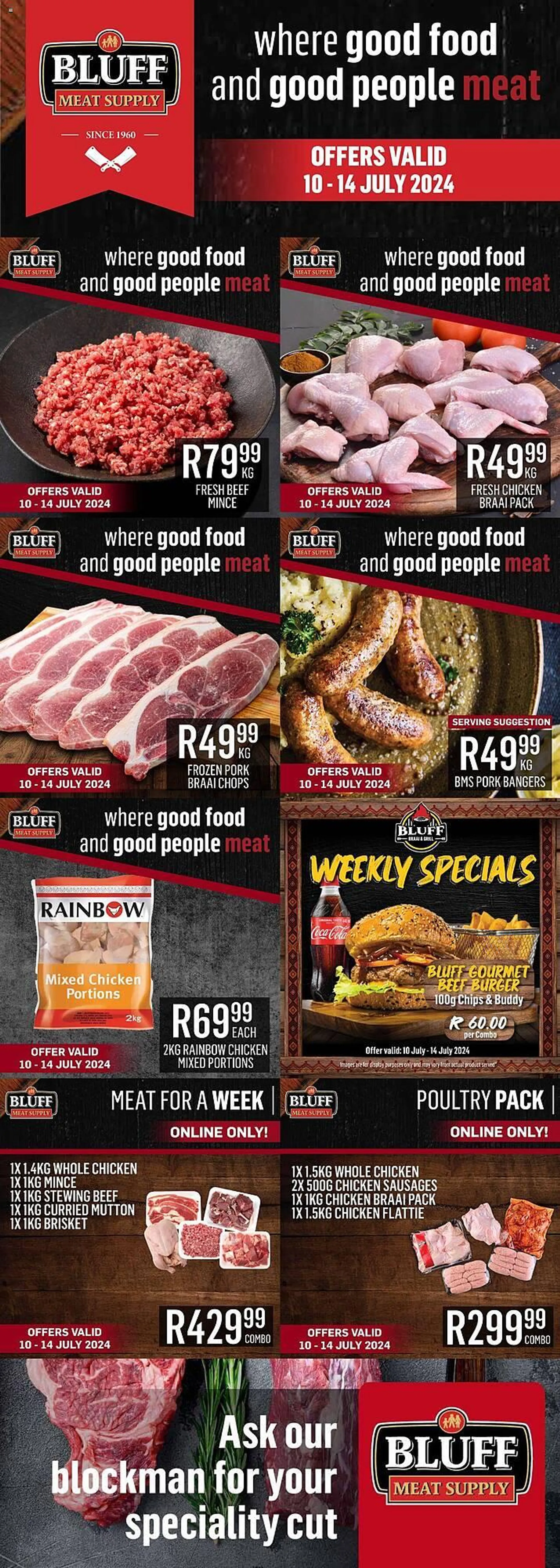 Bluff Meat Supply catalogue - 1