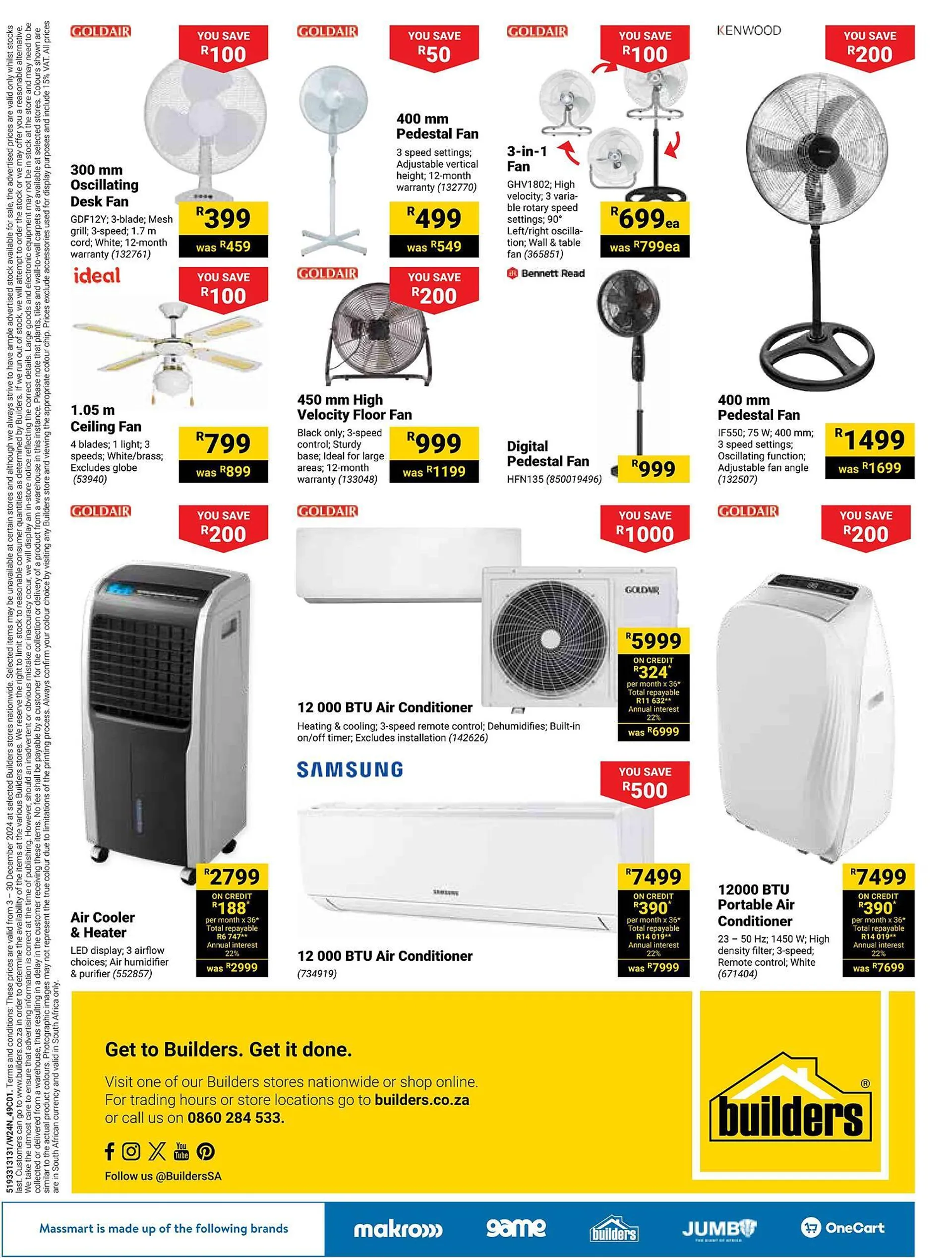 Builders Warehouse catalogue from 3 December to 30 December 2024 - Catalogue Page 24