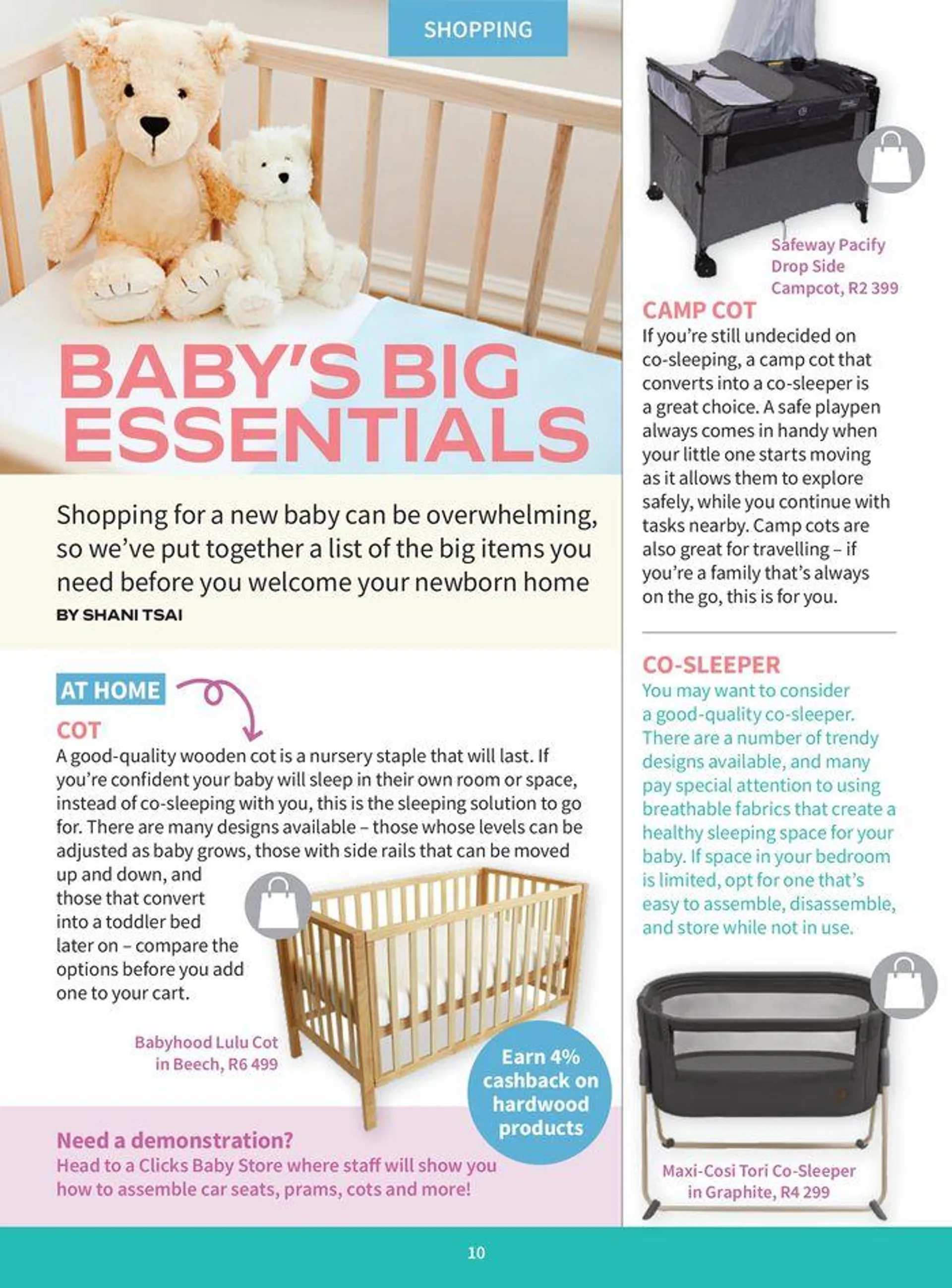 Clicks Baby Club Magazine Winter 2024 from 21 August to 30 September 2024 - Catalogue Page 10