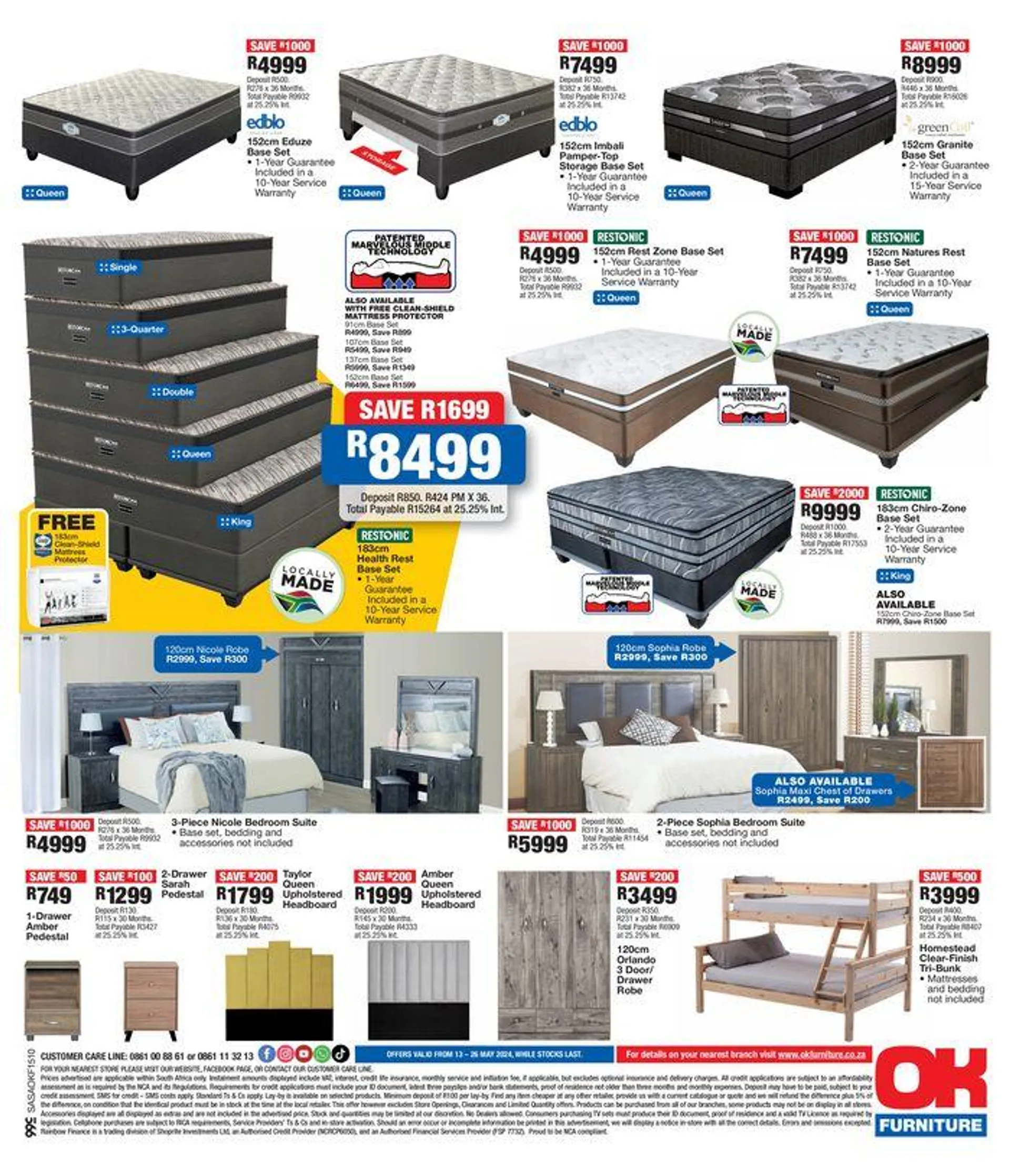 Latest deals OK Furniture from 13 May to 26 May 2024 - Catalogue Page 8