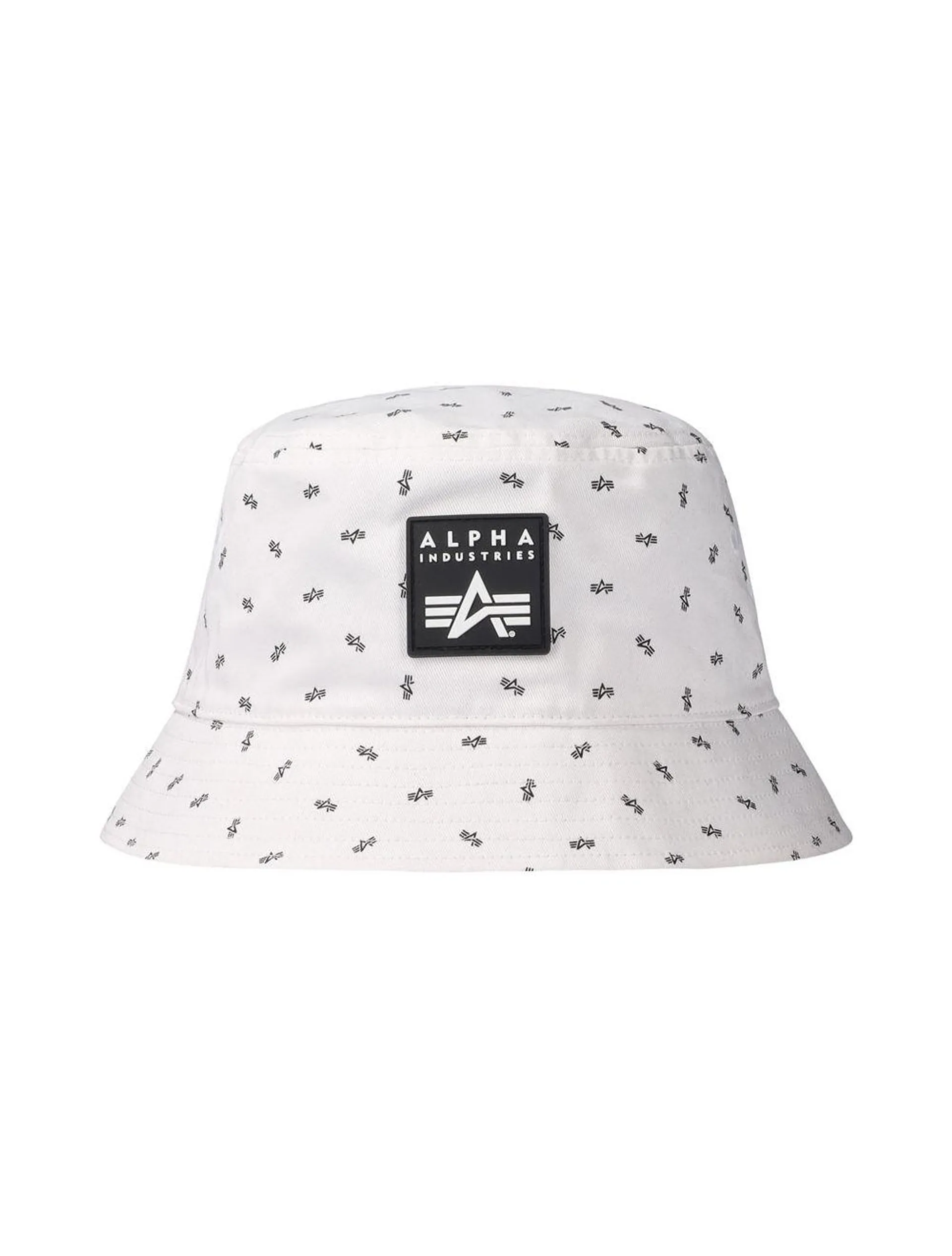 Alpha Industries Bucket Hat White