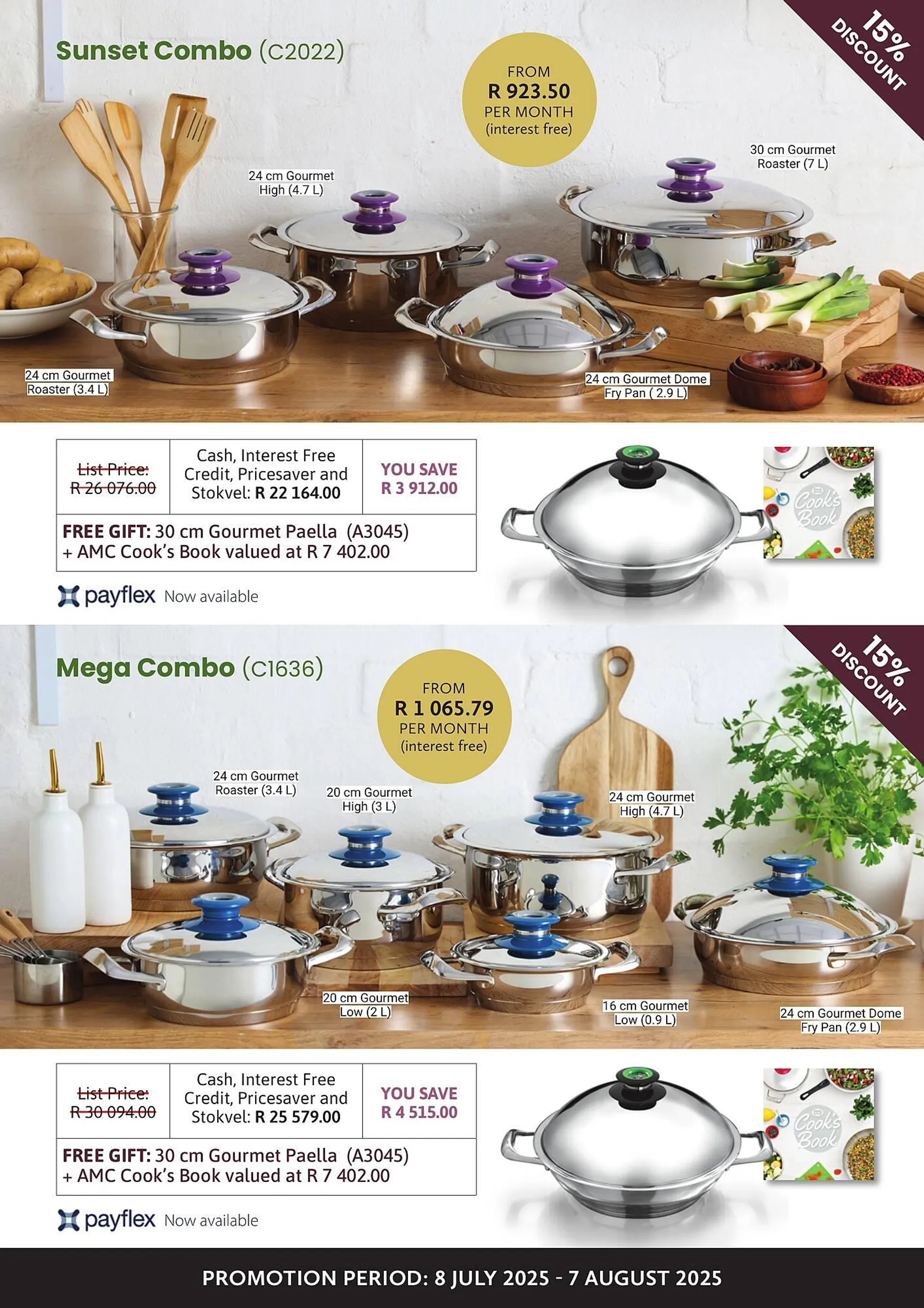 AMC Cookware catalogue from 8 July to 8 August 2025 - Catalogue Page 1