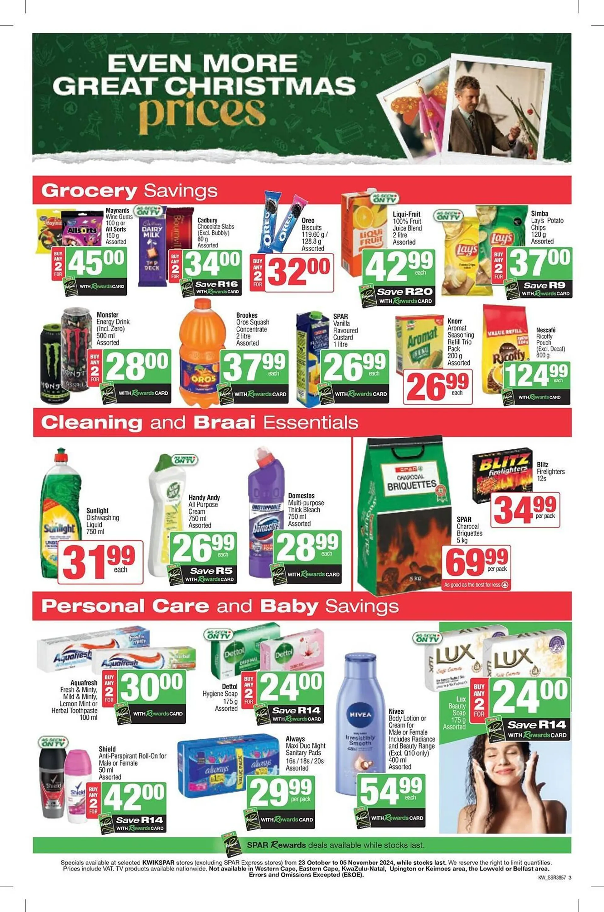 KwikSpar catalogue from 23 October to 5 November 2024 - Catalogue Page 3