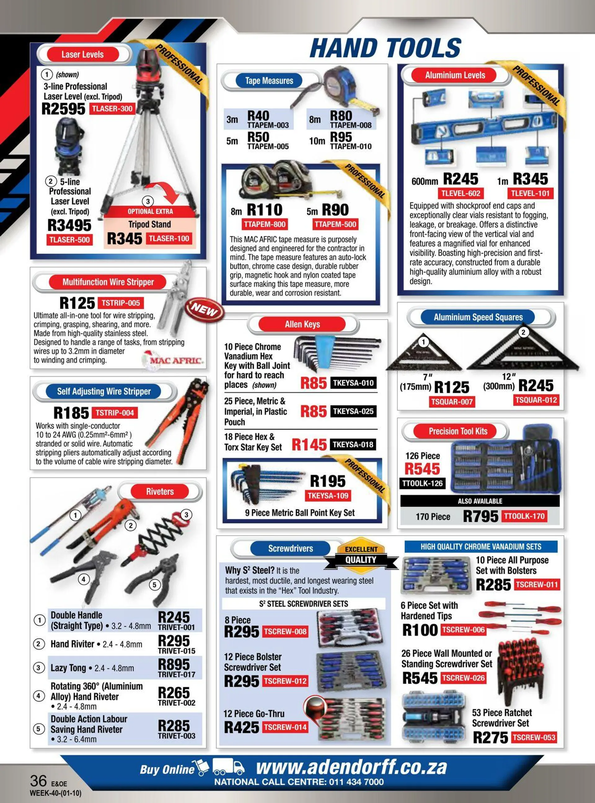 Adendorff Machinery Mart Current catalogue from 3 October to 17 October 2024 - Catalogue Page 38