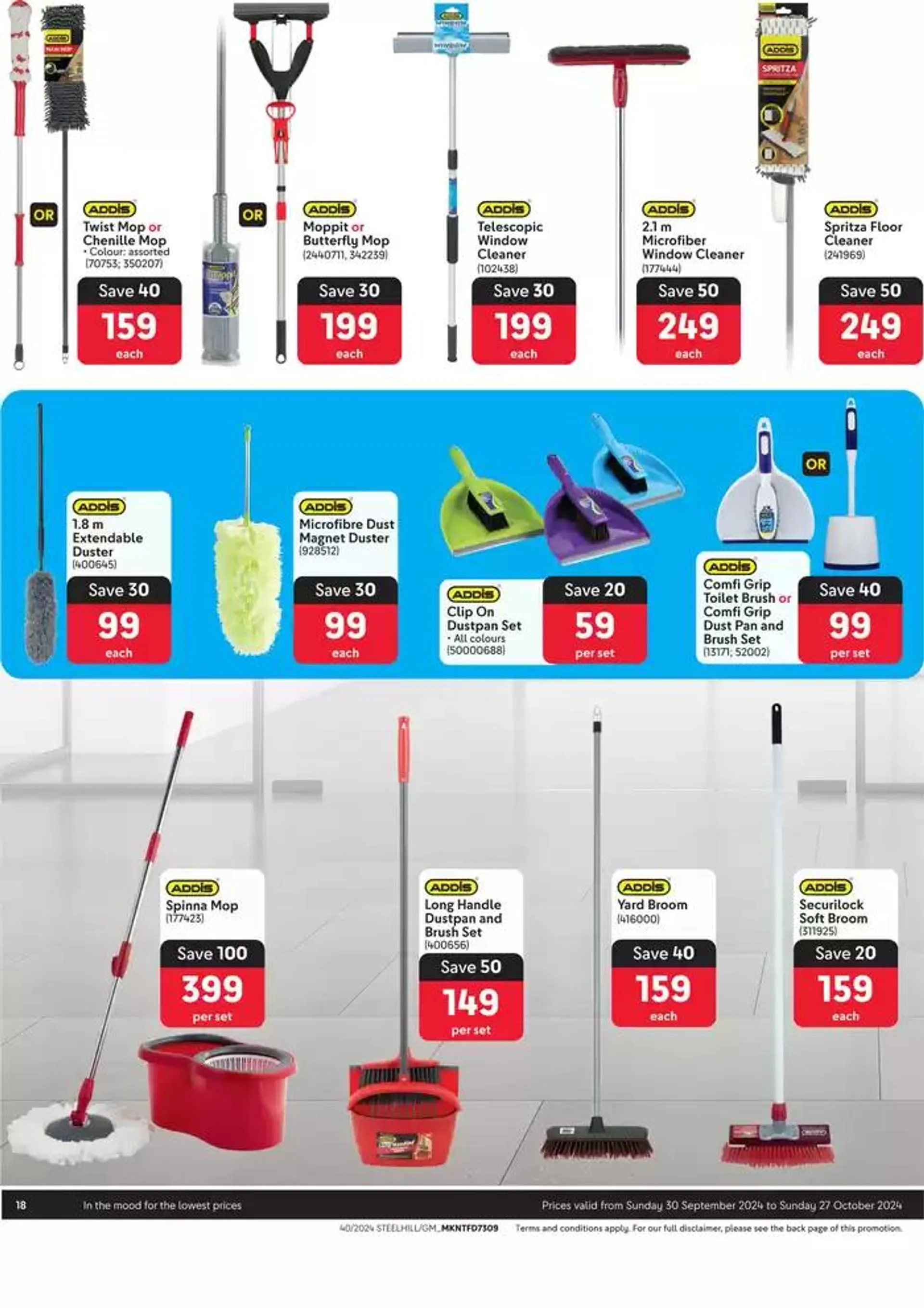 Makro : Homecare Cleaning from 30 September to 27 October 2024 - Catalogue Page 18