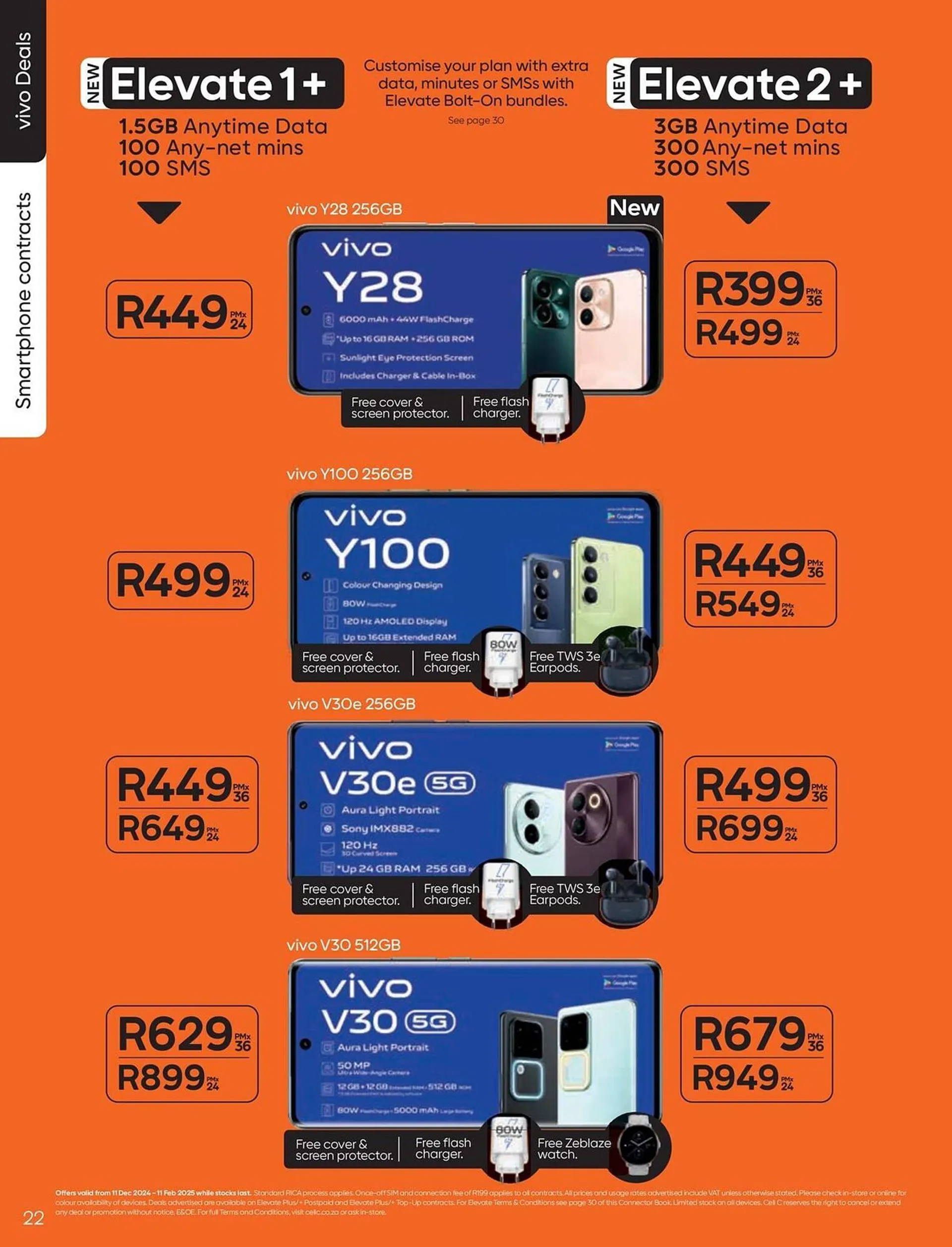 Cell C catalogue from 12 December to 11 February 2025 - Catalogue Page 22