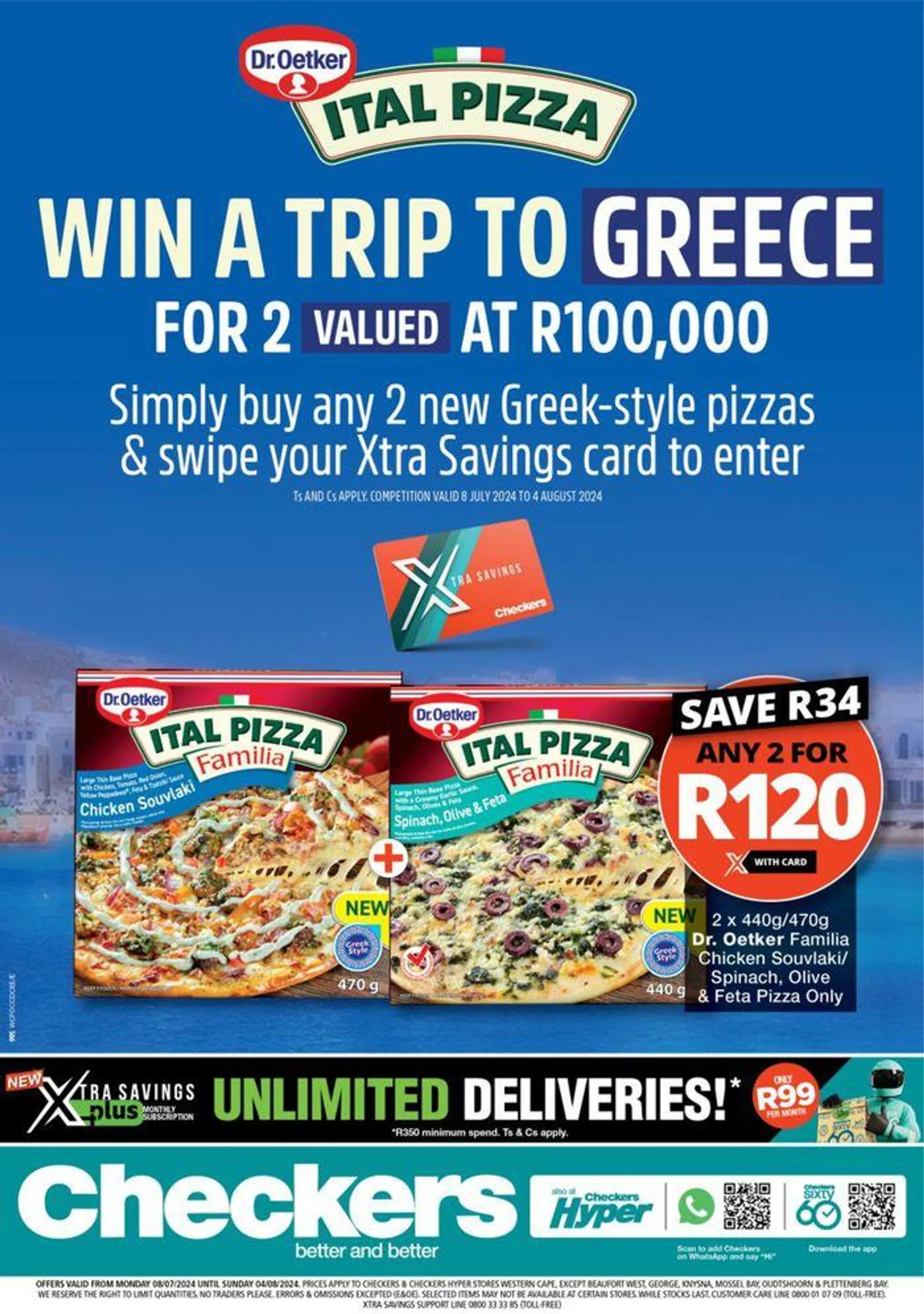 Checkers Ital Pizza Promotion - 1