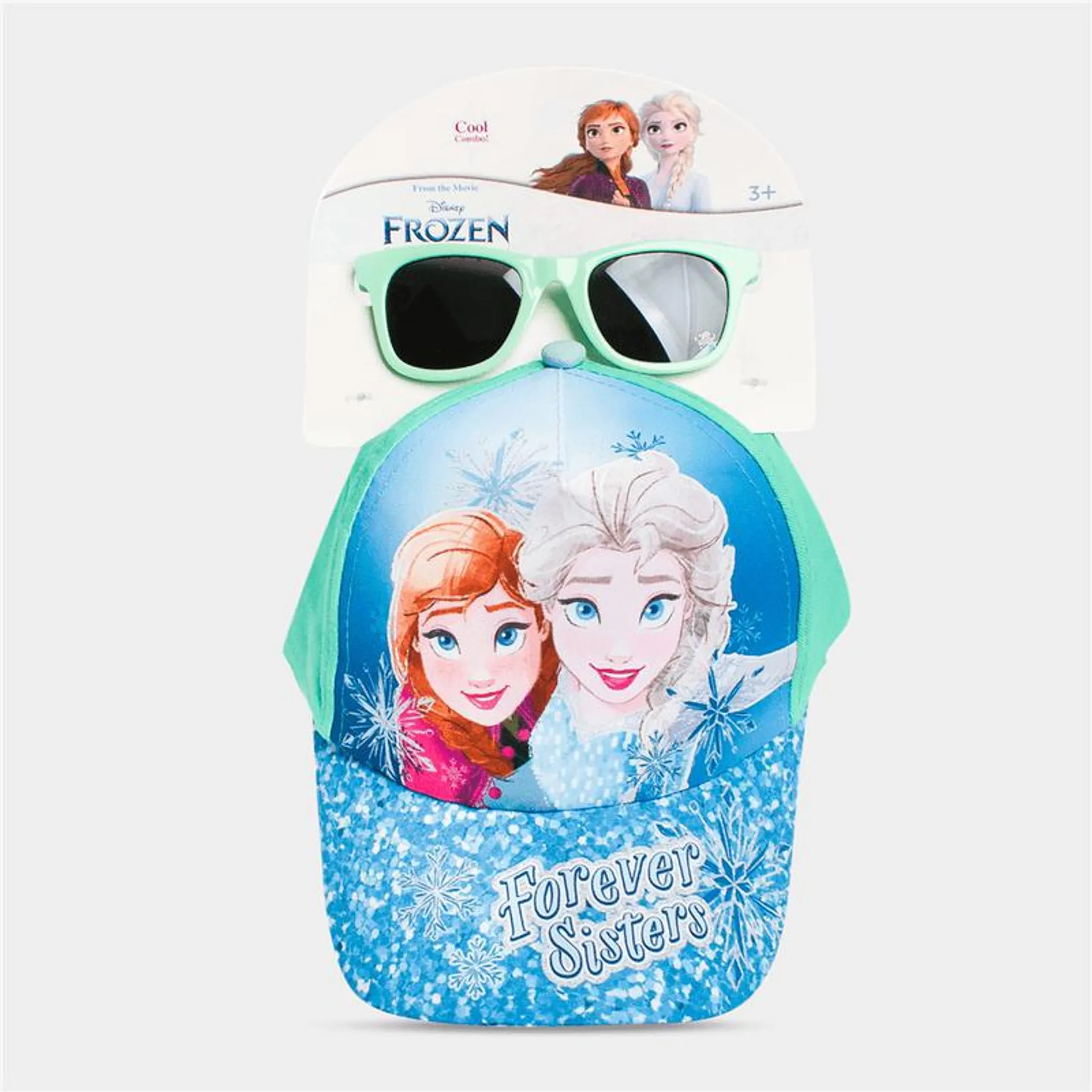 Girl's Character Group Blue Frozen Peak Cap & Sunnies