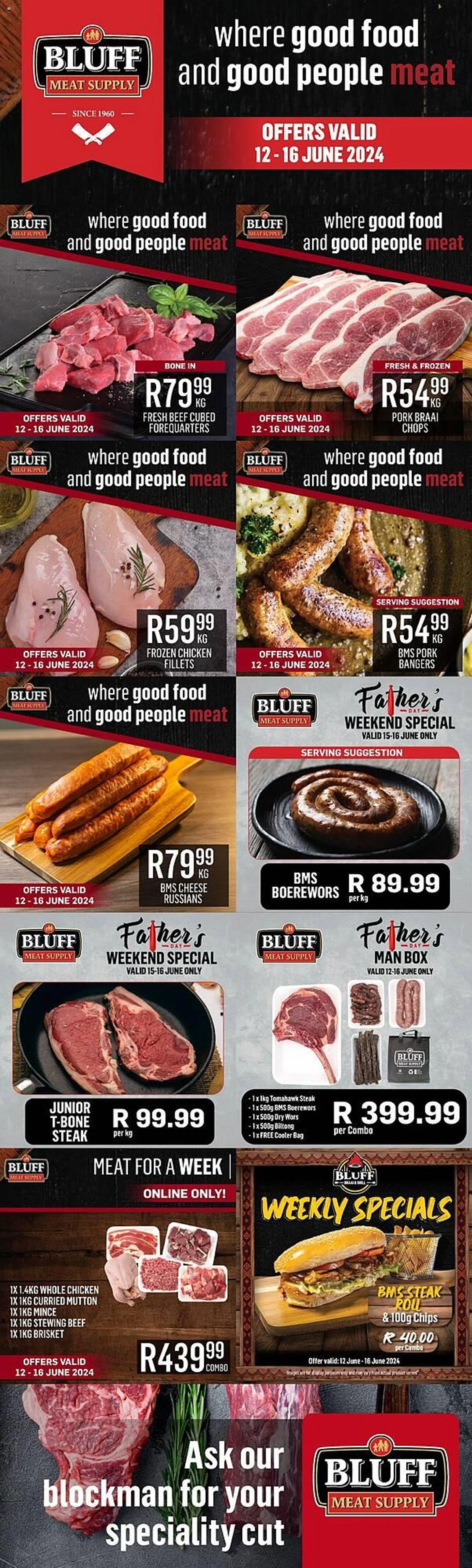 Bluff Meat Supply catalogue - 1