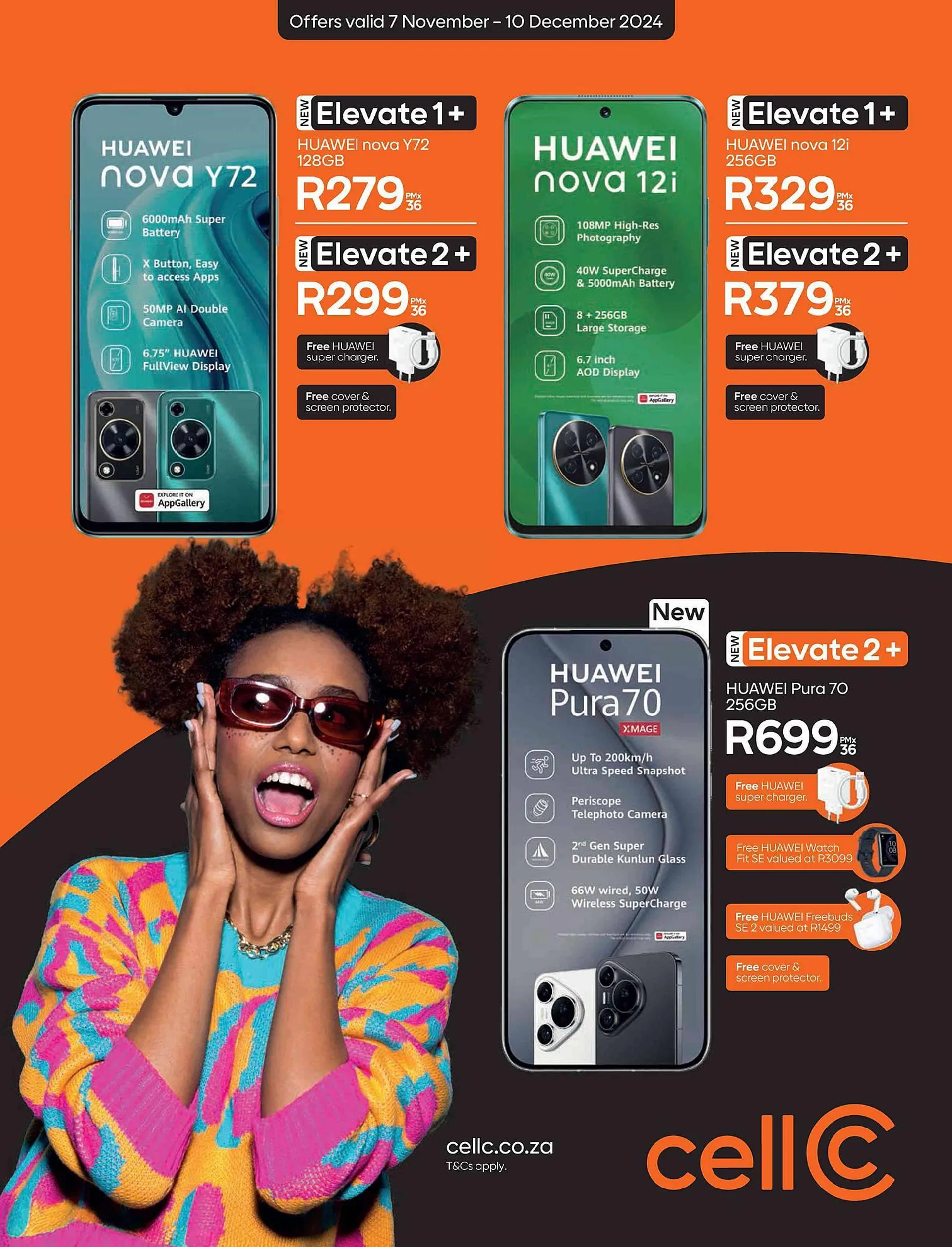 Cell C catalogue from 7 November to 10 December 2024 - Catalogue Page 52