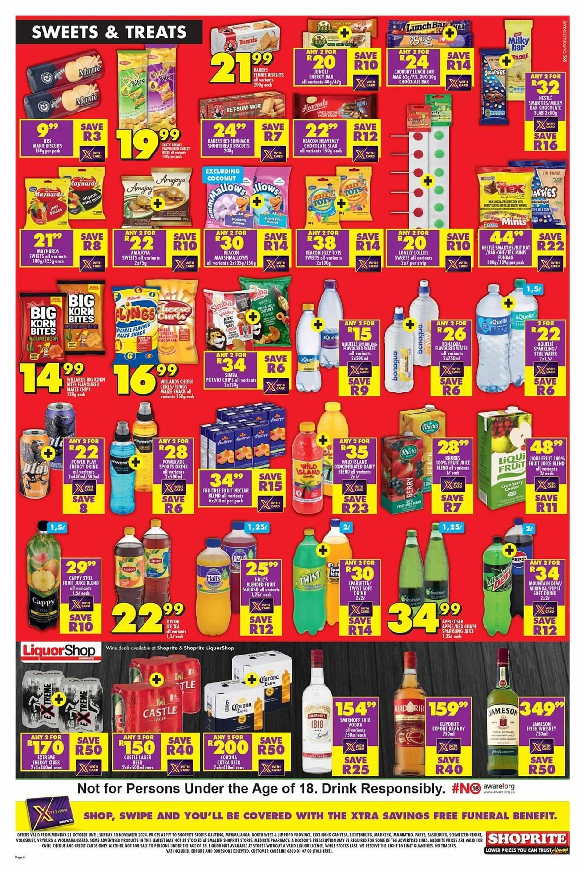 Shoprite catalogue from 28 October to 10 November 2024 - Catalogue Page 6