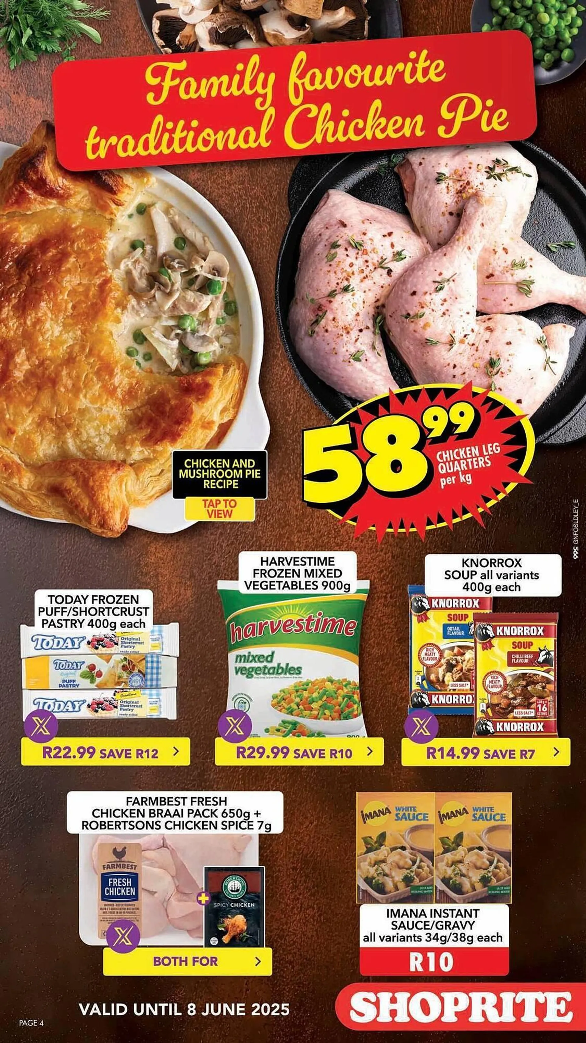 Shoprite catalogue from 4 June to 8 June 2025 - Catalogue Page 1
