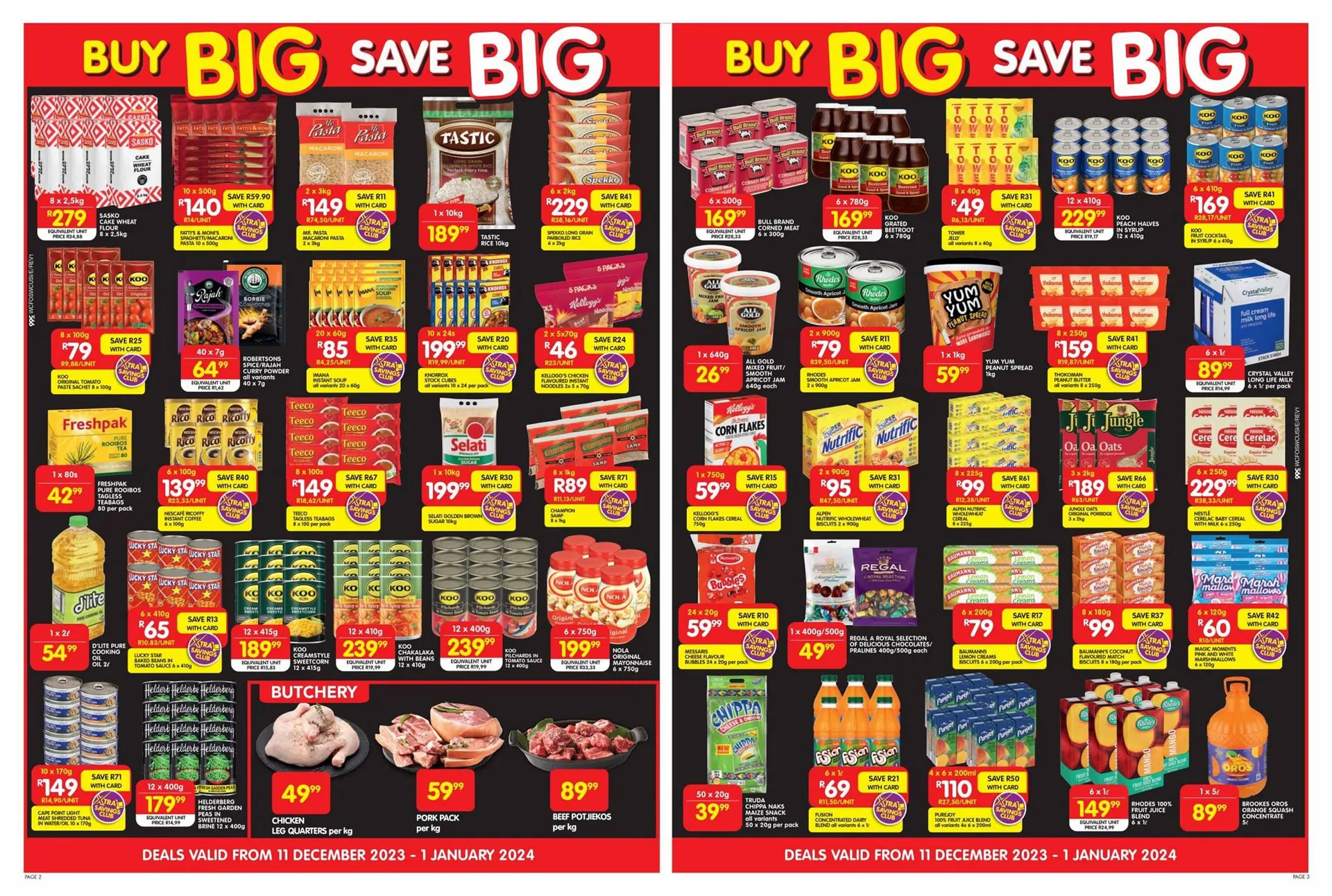 Shoprite catalogue from 28 December to 1 January 2024 - Catalogue Page 2