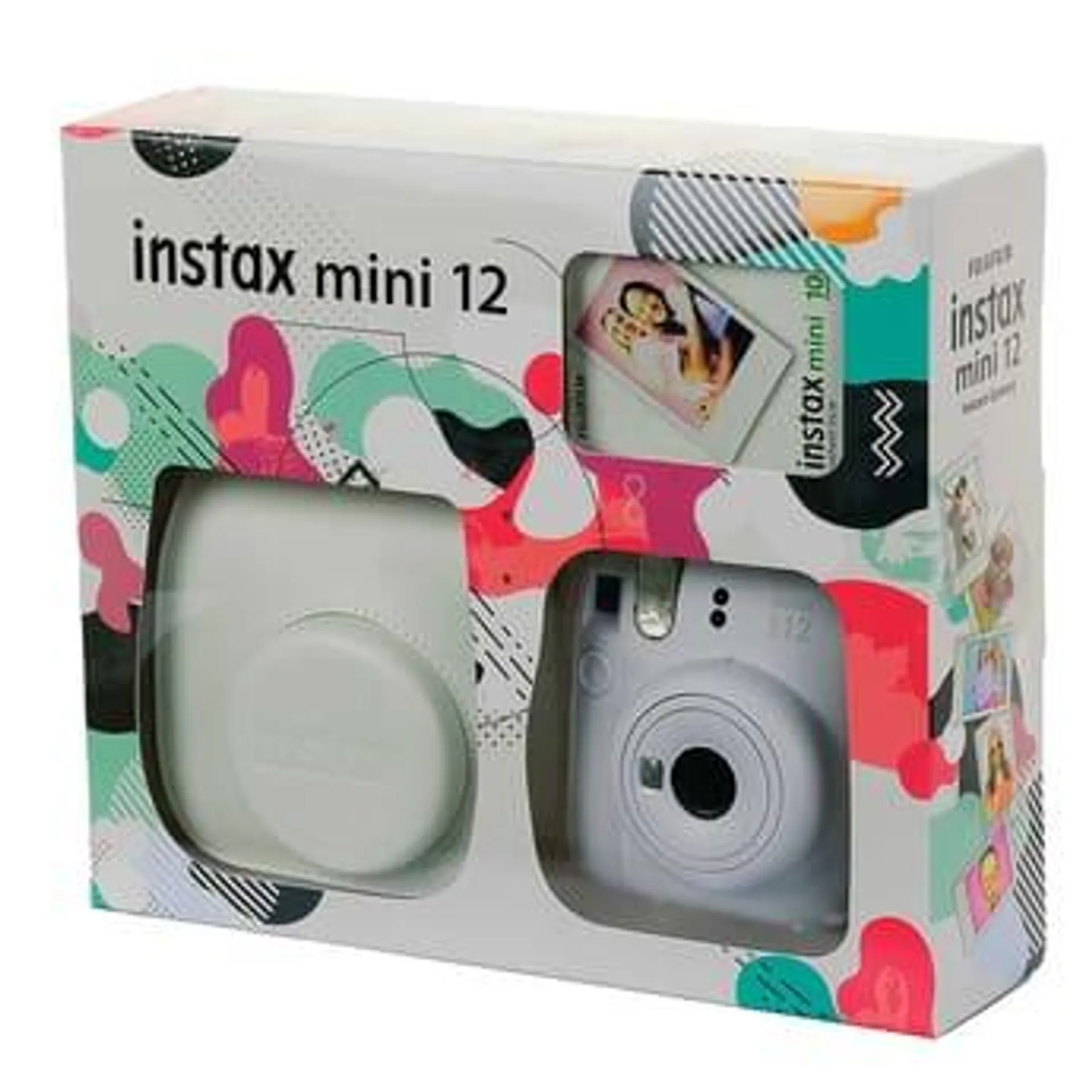 Fujifilm Instax Mini 12 Kit (Clay White)