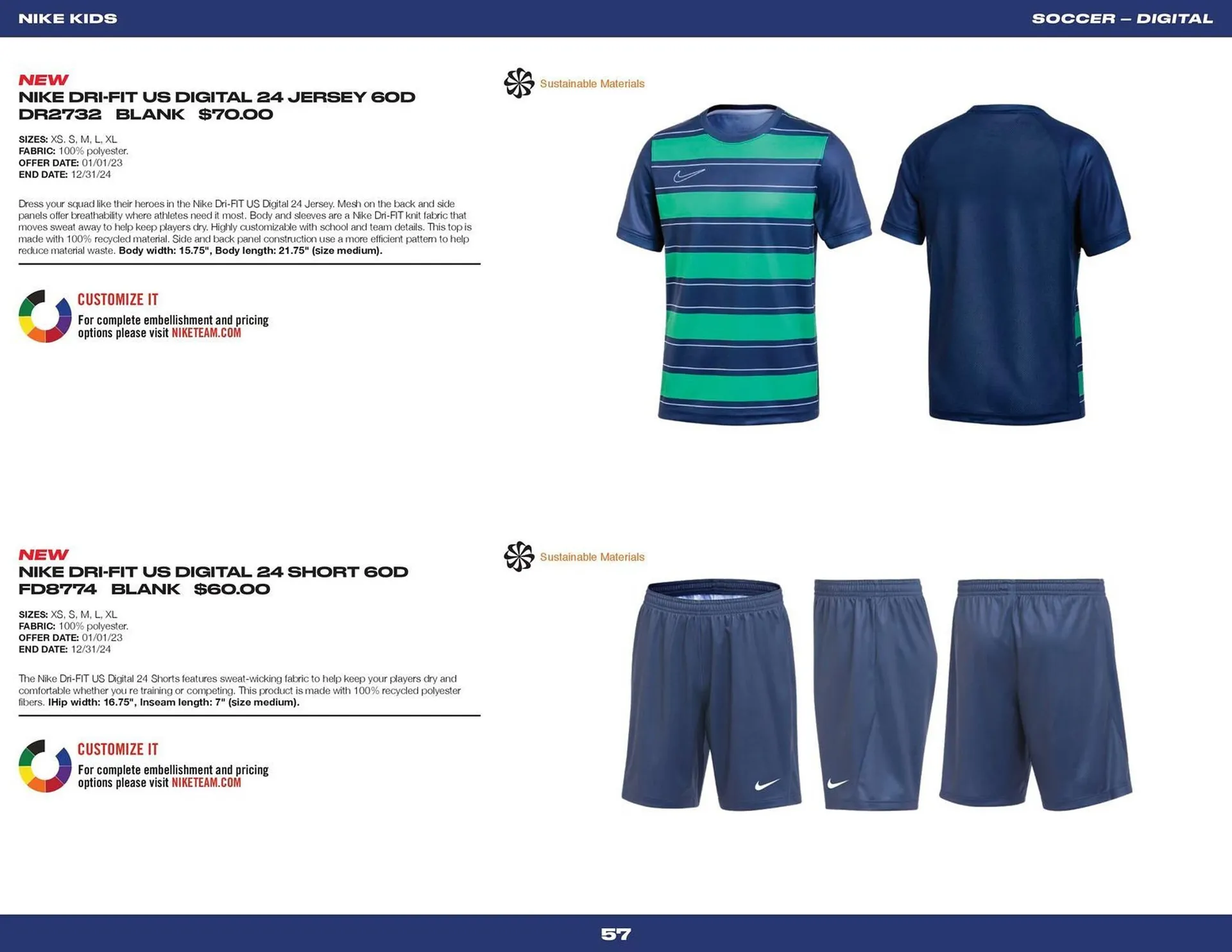 Nike catalogue from 14 June to 31 December 2024 - Catalogue Page 57