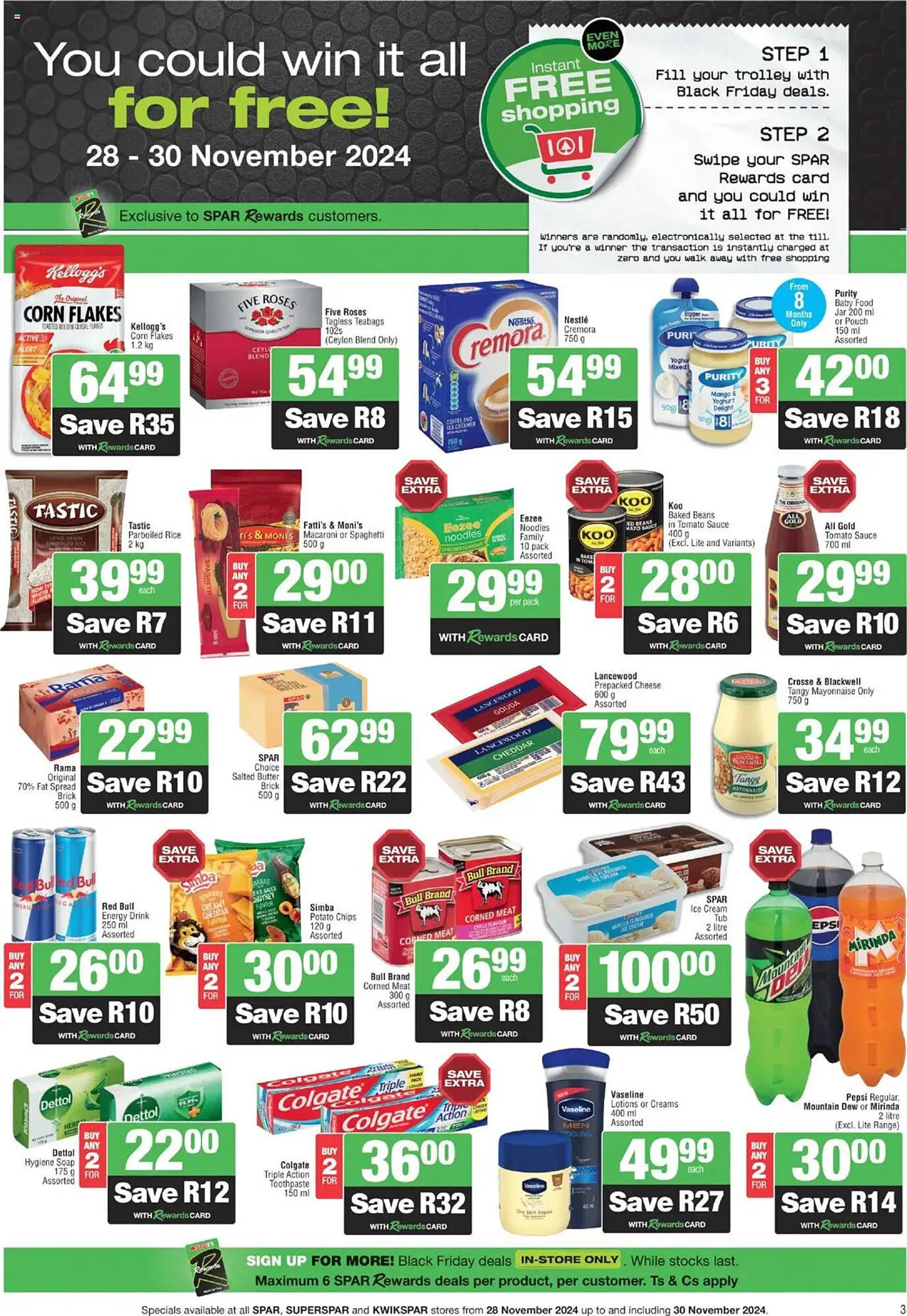 KwikSpar catalogue from 28 November to 30 November 2024 - Catalogue Page 3