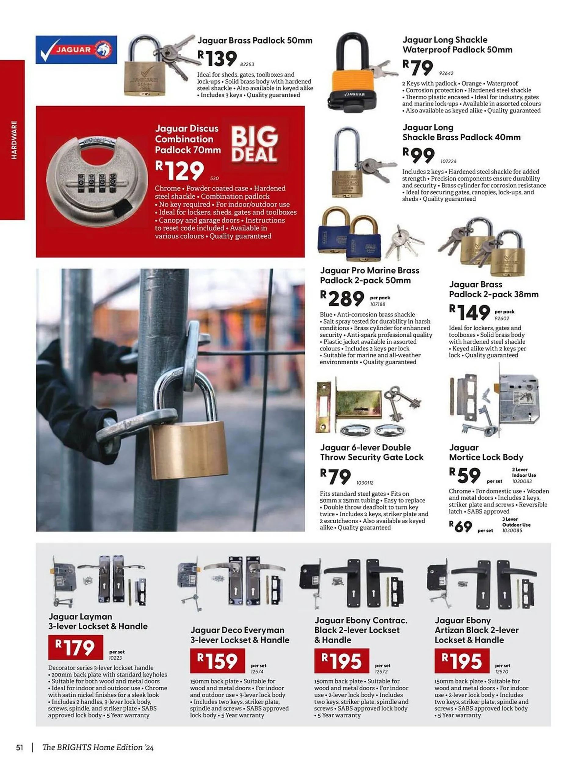 Brights Hardware catalogue from 25 November to 24 December 2024 - Catalogue Page 52