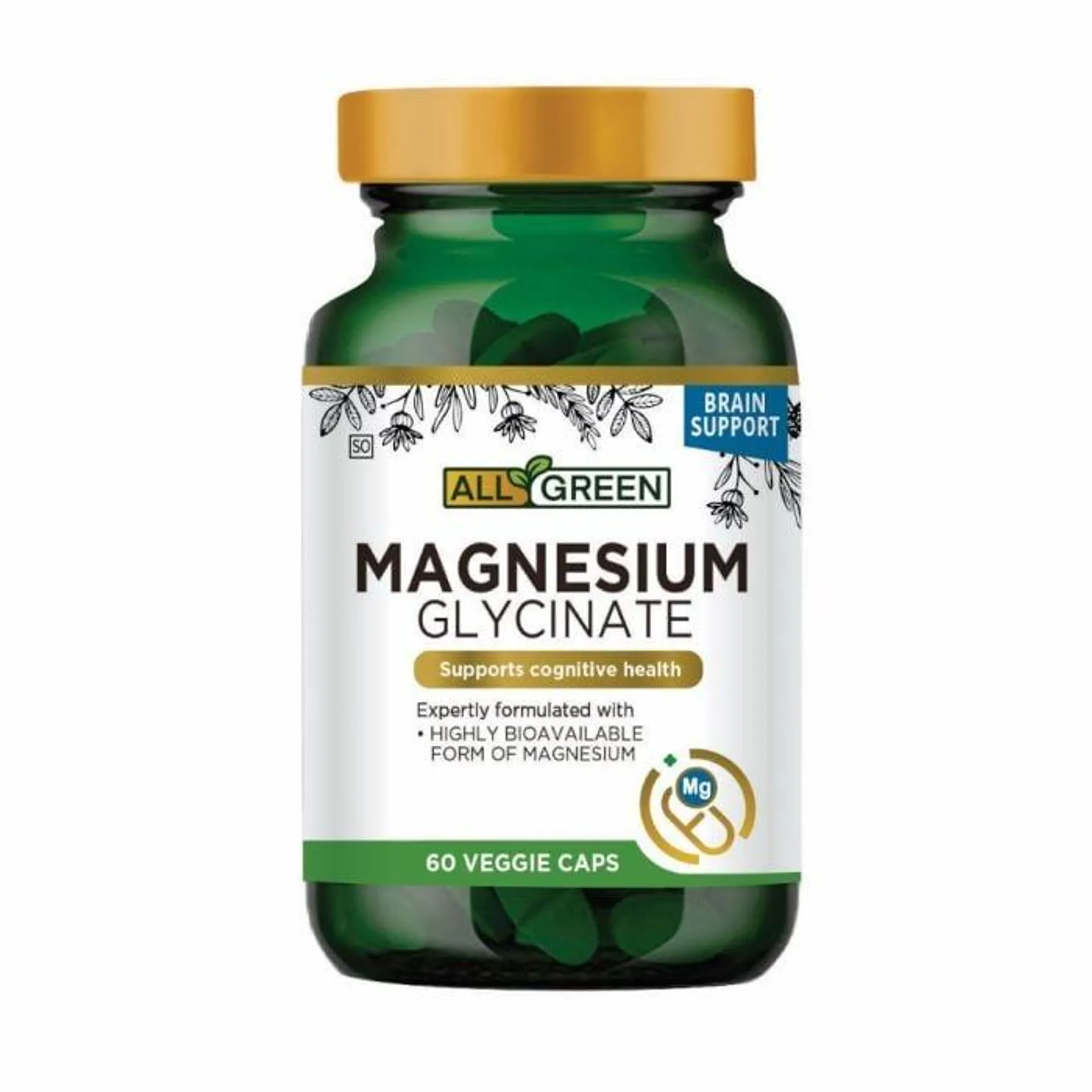 All Green - Magnesium Glycinate 60s