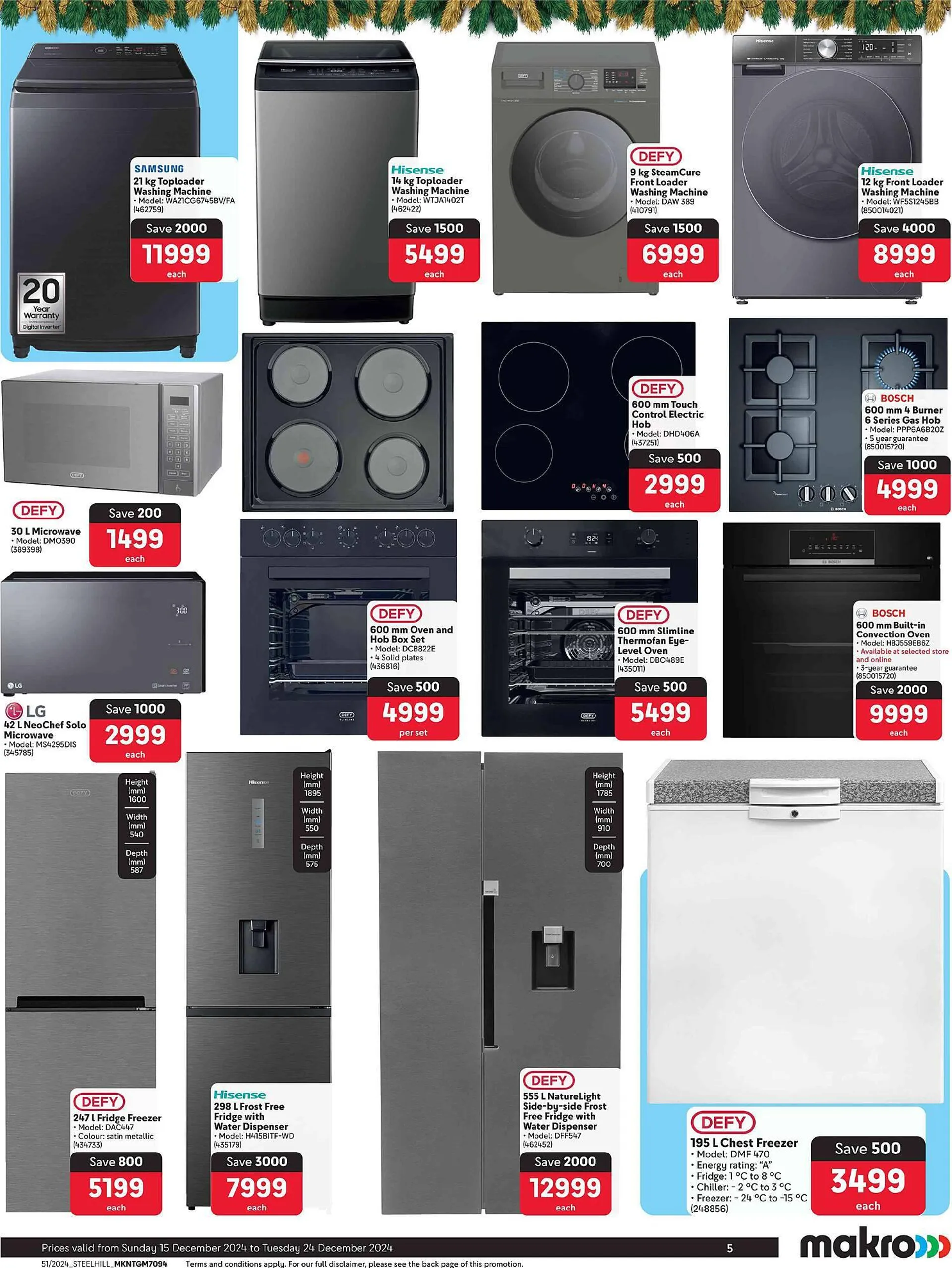 Makro catalogue from 15 December to 24 December 2024 - Catalogue Page 5