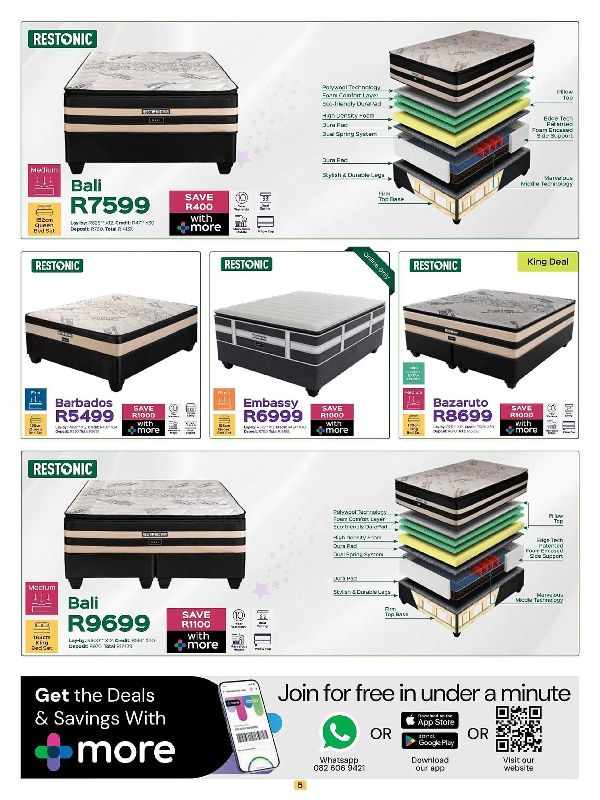 Sleepmasters catalogue from 21 October to 10 November 2024 - Catalogue Page 5