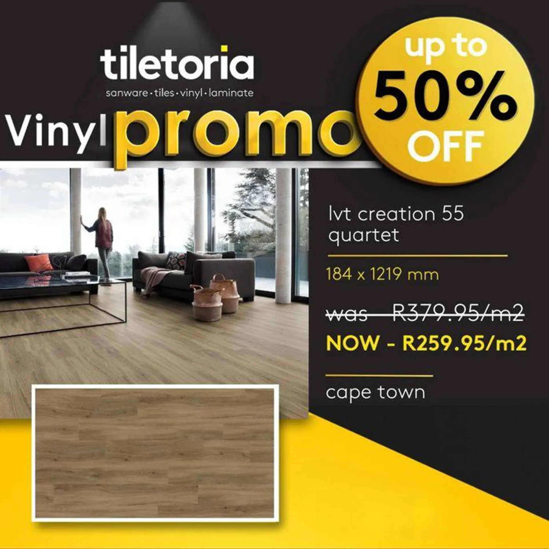 Up to 50% OFF luxury vinyl flooring!  from 1 July to 31 July 2024 - Catalogue Page 3