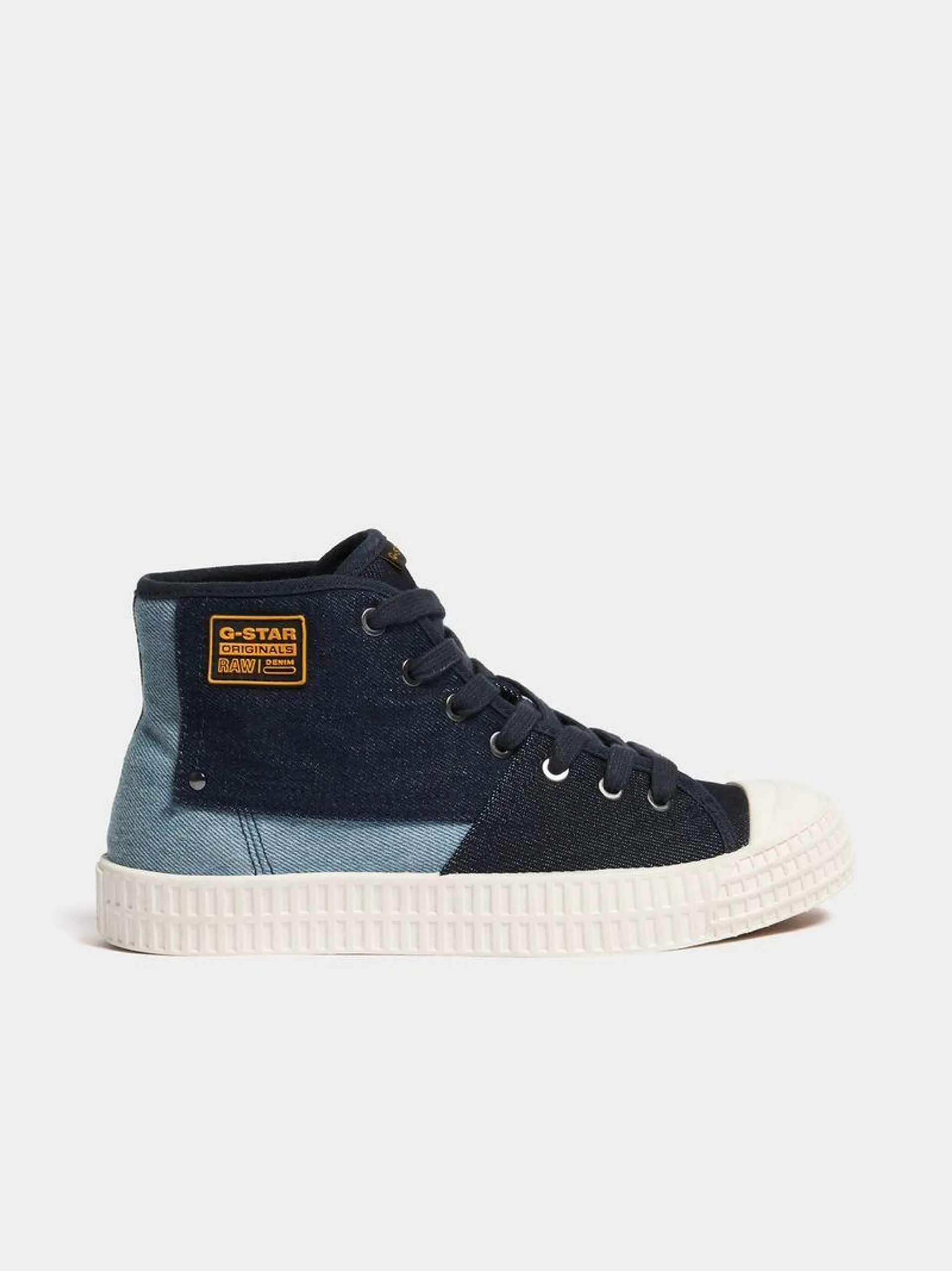 G-Star Women's Rovulc III High Top Denim Sneakers