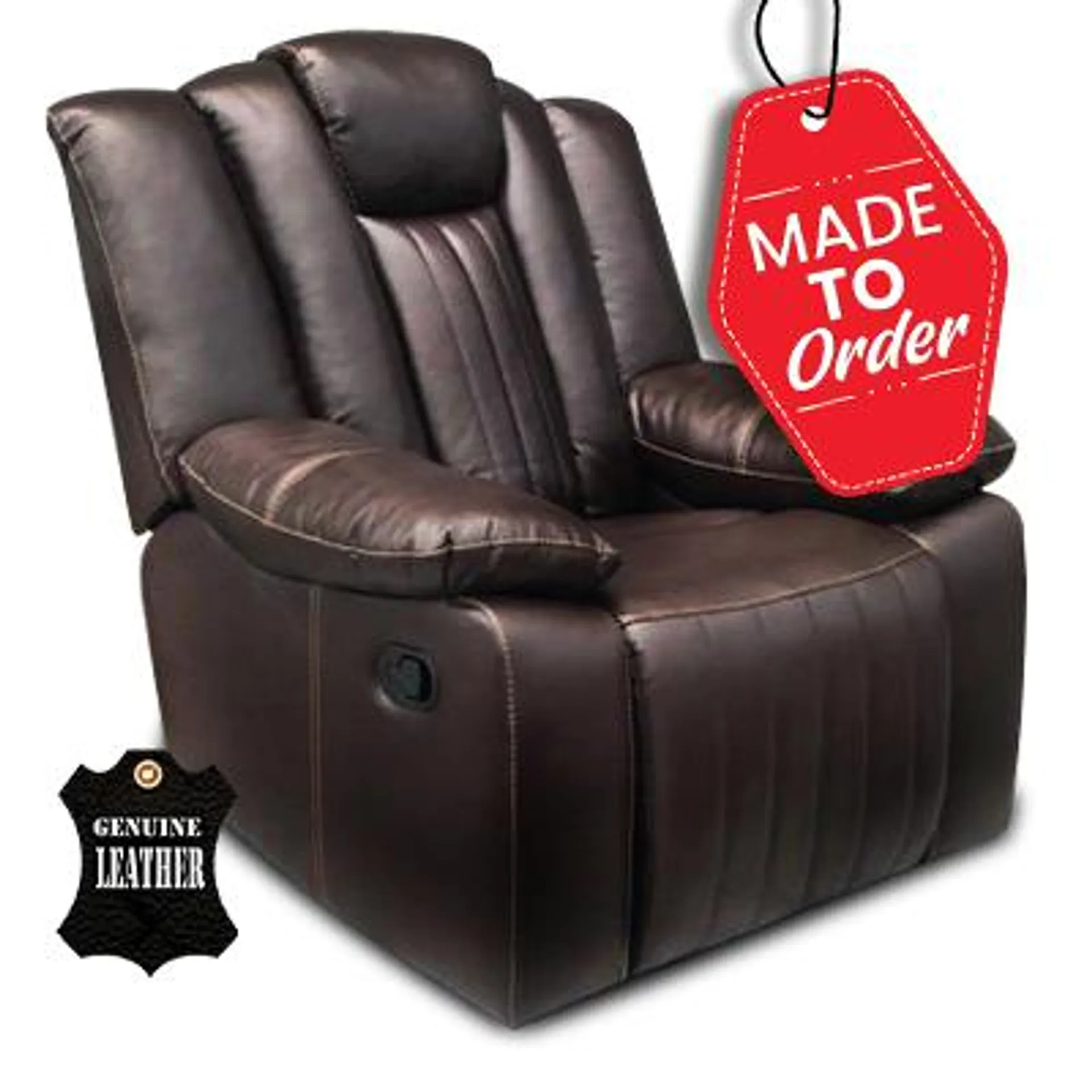 Martin Recliner Full Leather