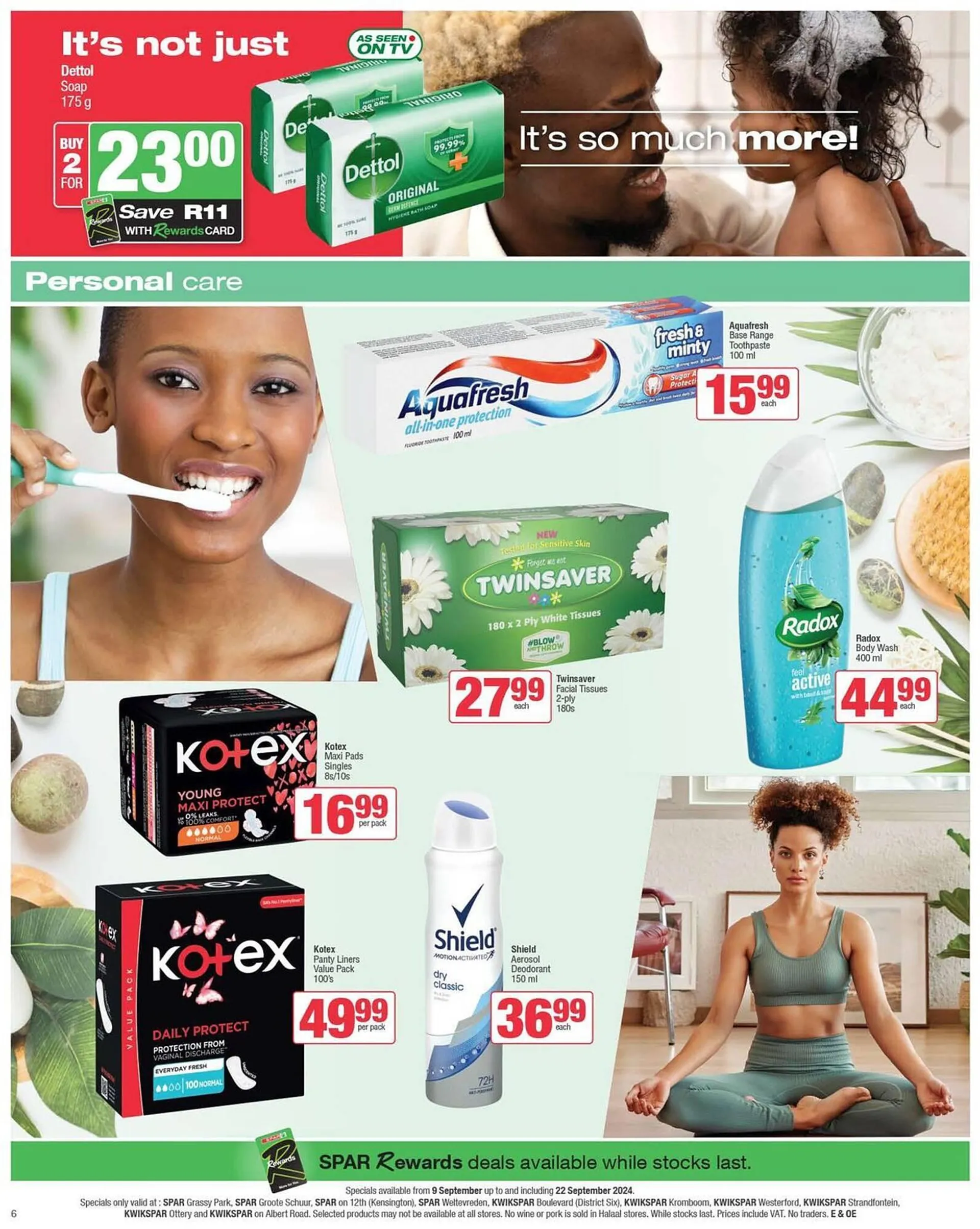 Spar catalogue from 9 September to 22 September 2024 - Catalogue Page 6