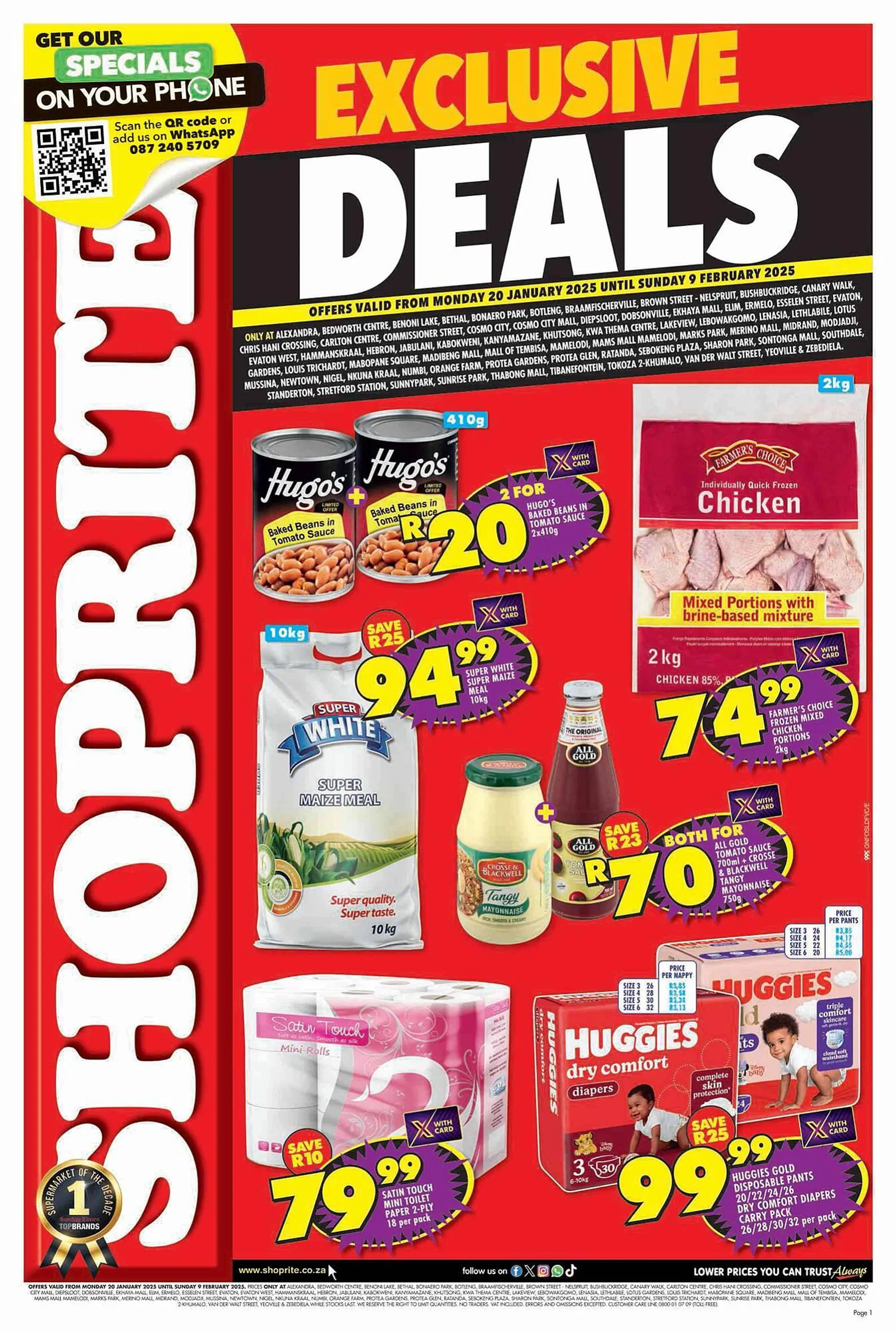 Shoprite catalogue - 1