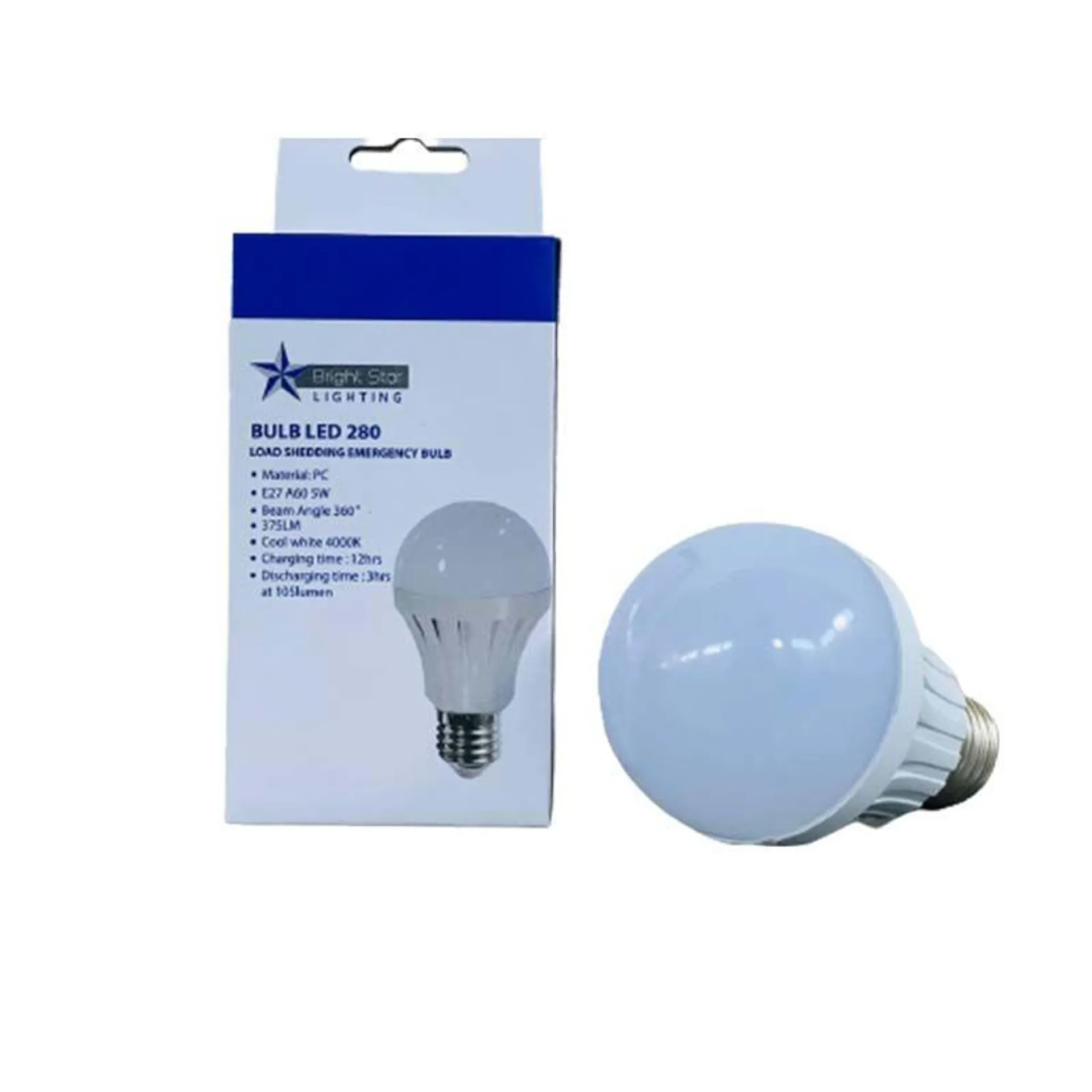 A60 Emergency Rechargeable Bulb