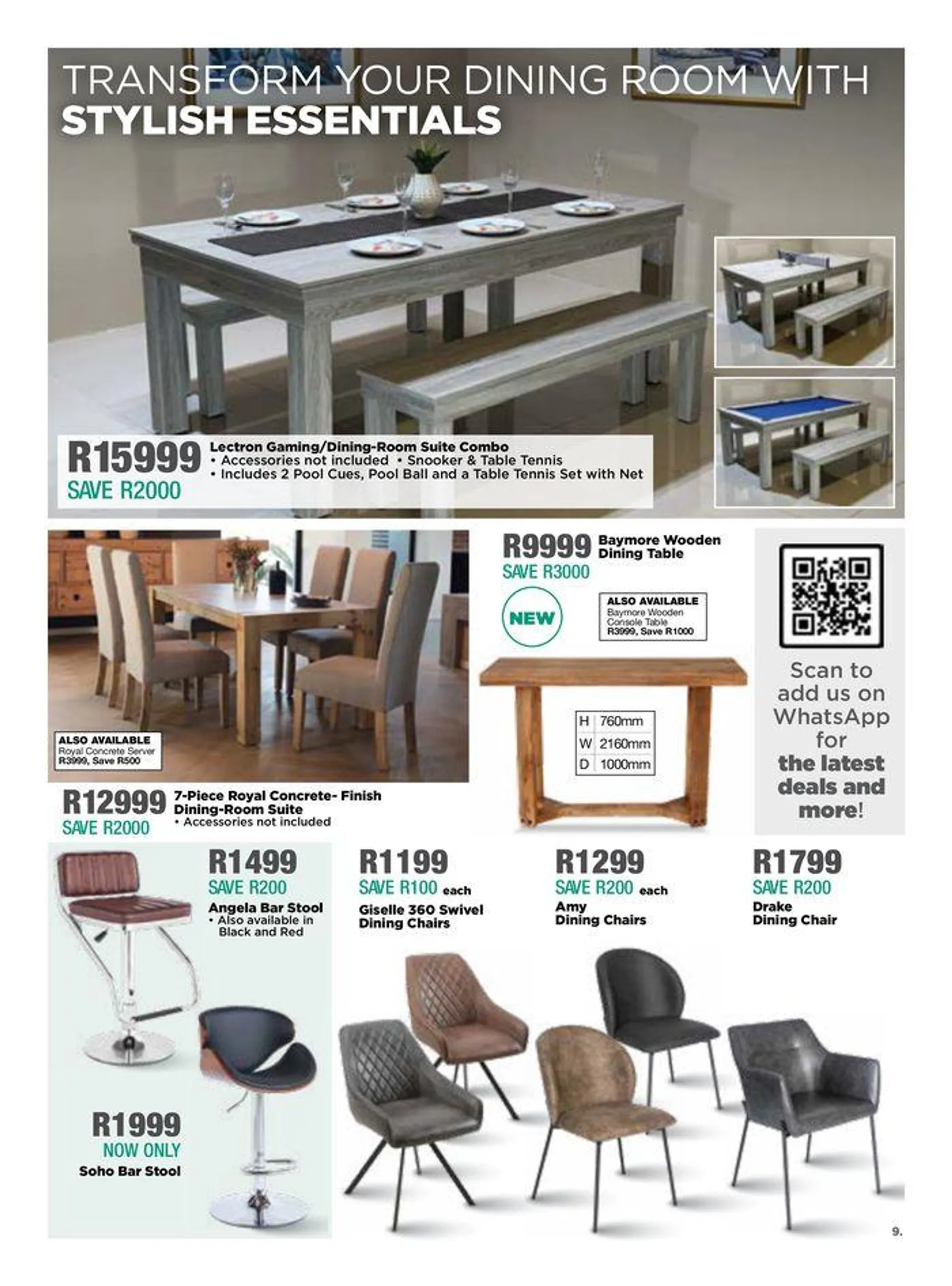 Promotions House & Home from 19 September to 20 October 2024 - Catalogue Page 9